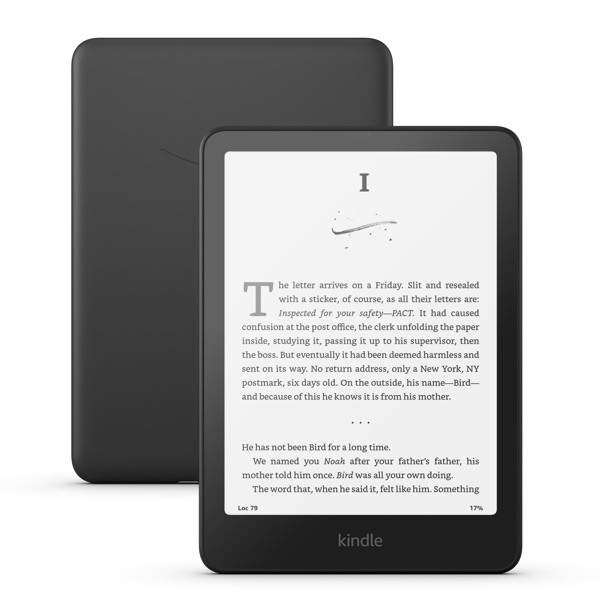 Amazon Kindle Paperwhite 16GB (newest model) – Our fastest Kindle ever, with new 7" glare-free display, and weeks of battery life – Without lockscreen ads – Black