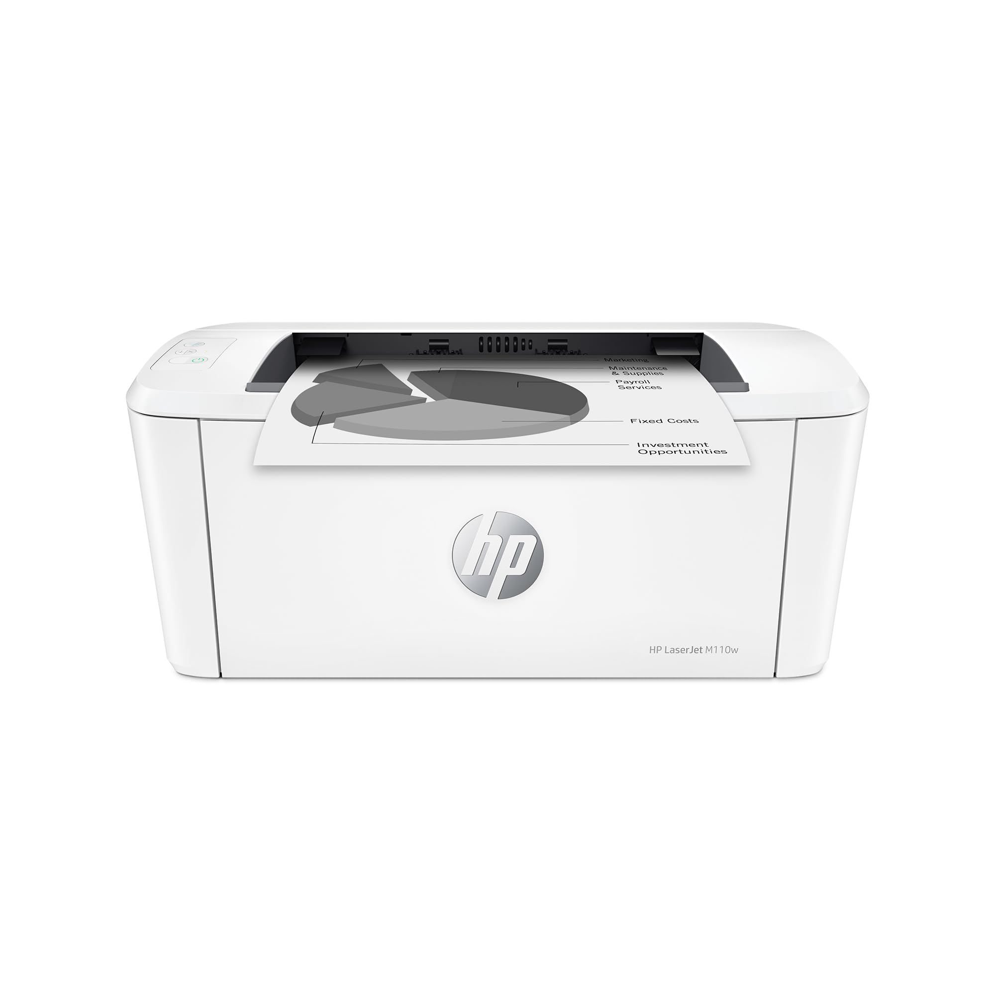 HP LaserJet M110w Wireless Black & White Printer, Print, Fast speeds, Easy setup, Mobile printing, Best for small teams