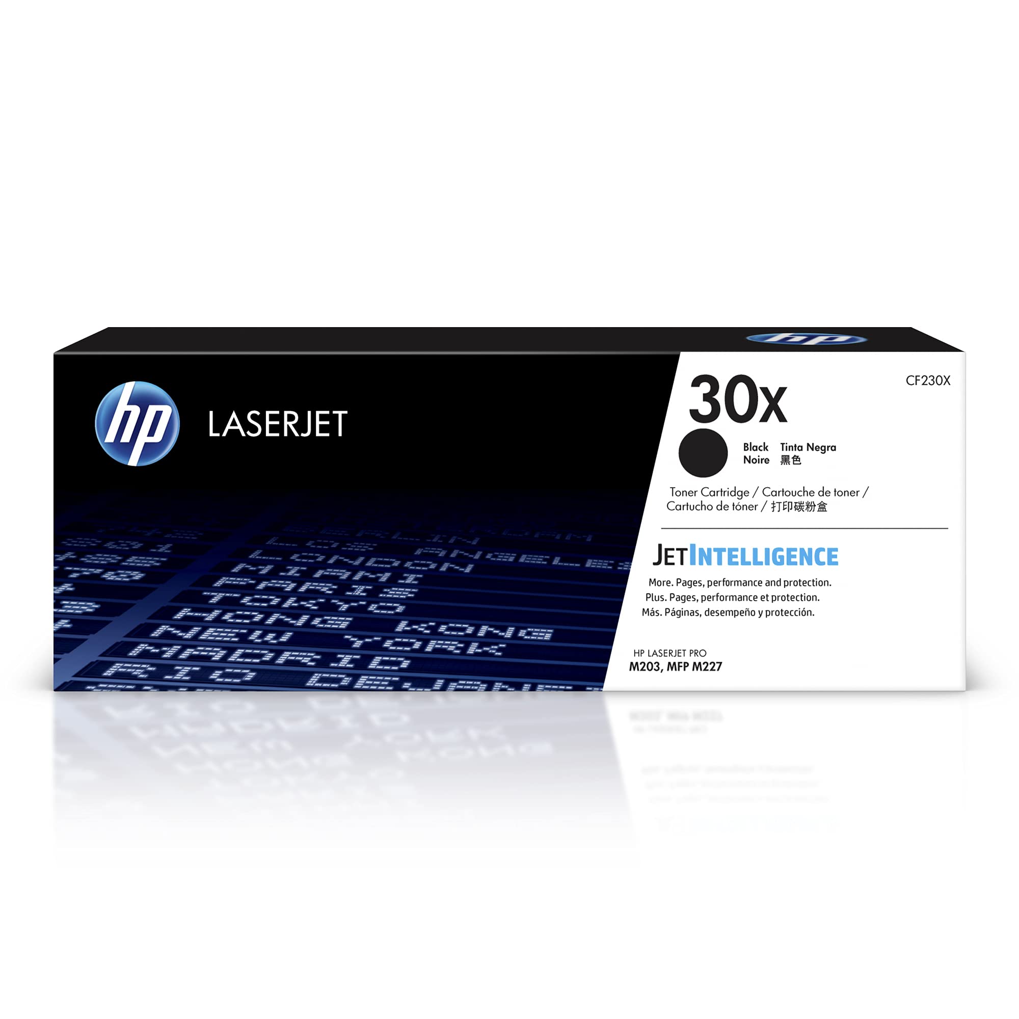 HP 30X Black High-yield Toner Cartridge | Works with HP LaserJet Pro M203 Series, HP LaserJet Pro MFP M227 Series | CF230X
