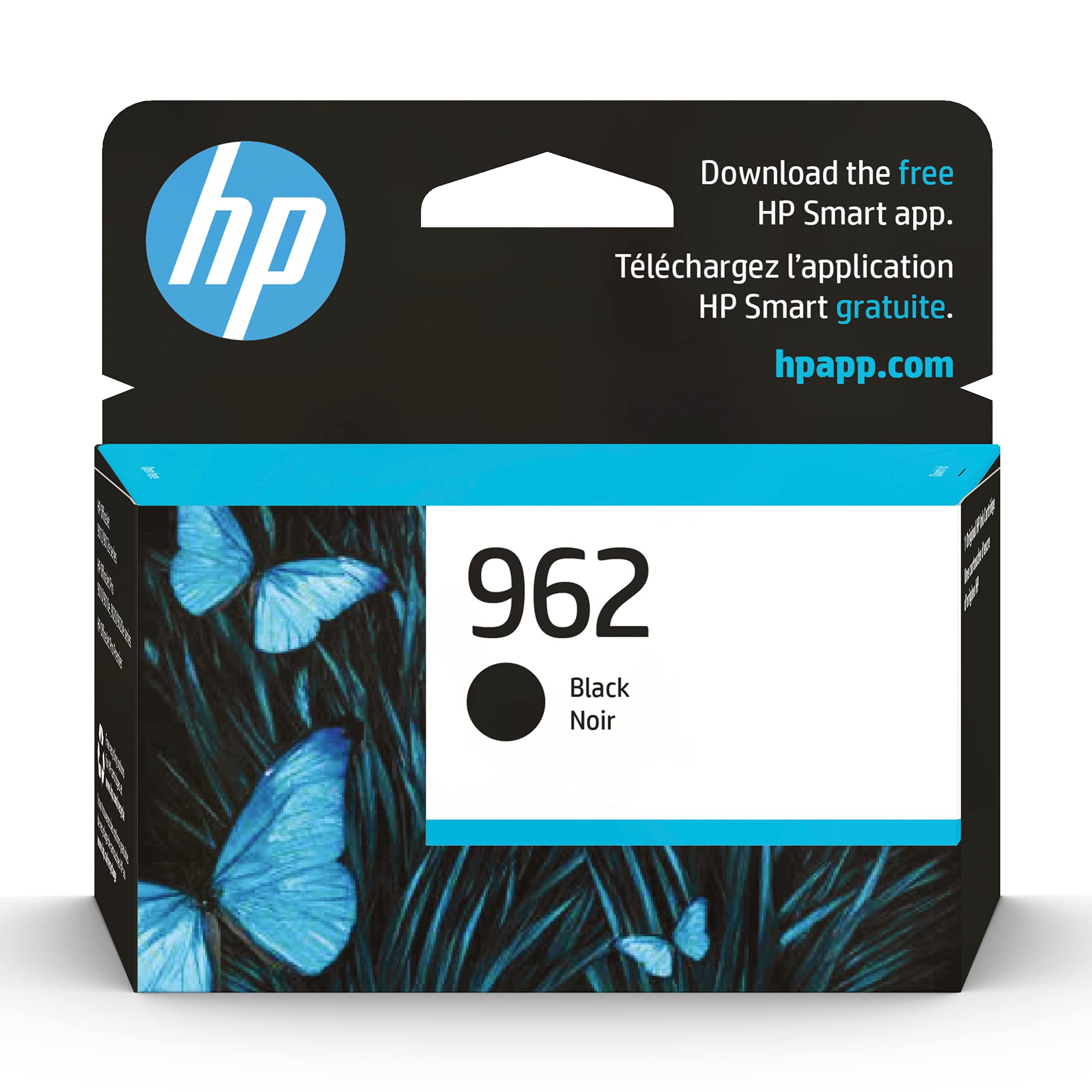 HP 962 Black Ink Cartridge for HP Printers | Works With Printer Series: OfficeJet 9010, Pro 9020 | Eligible for Instant Ink | 3HZ99AN