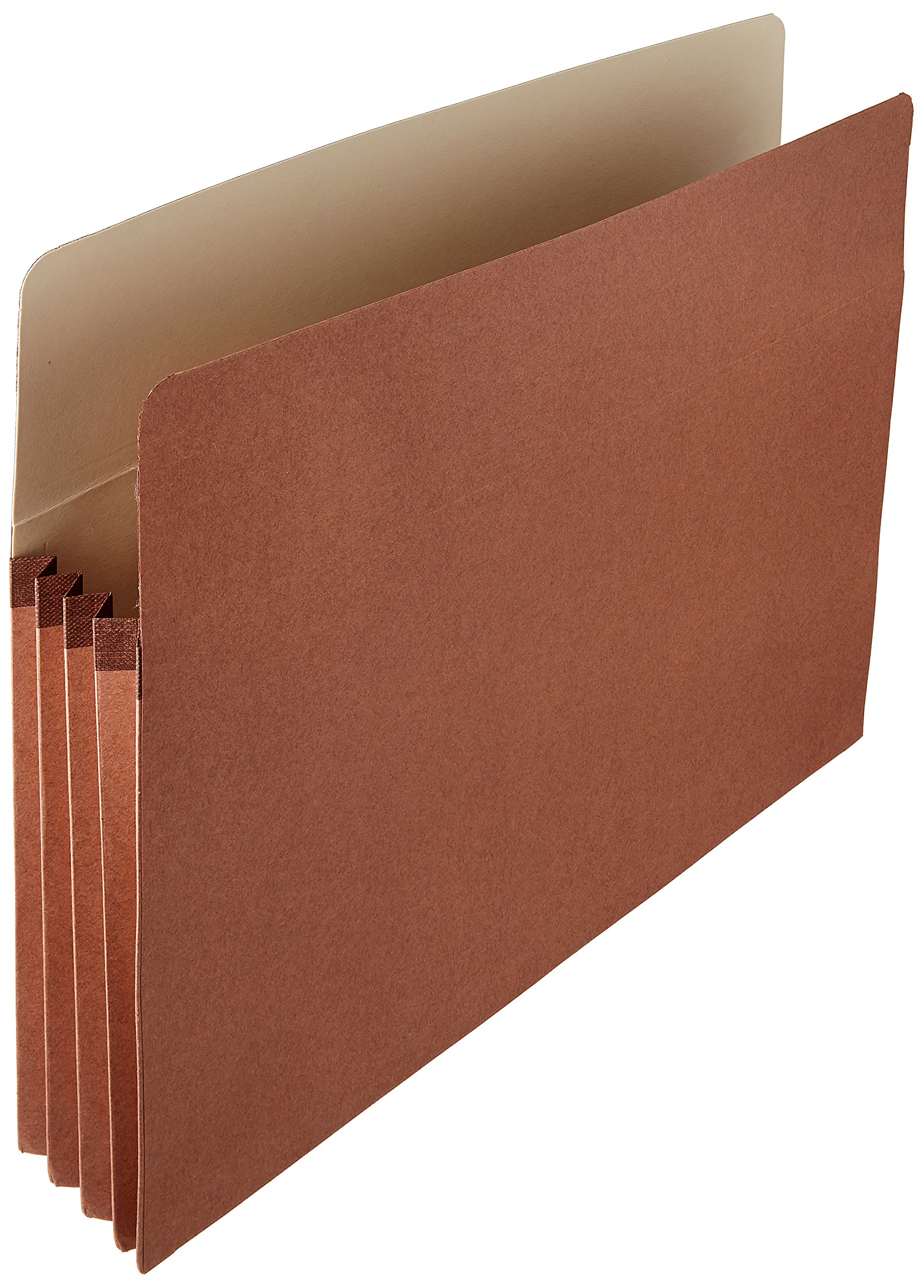 Amazon Basics Expanding File Folder Organizer with Pockets, Letter Size, 3.5-Inch Expansion, 25-Pack, 9.5 x 11.75 Inches, Brown
