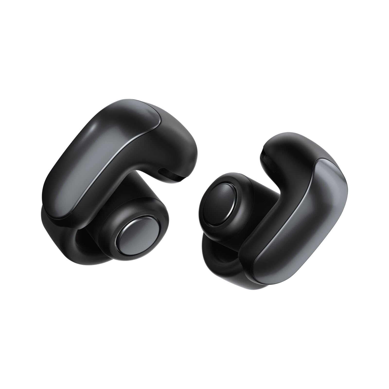 Bose Ultra Open Bluetooth Earbuds, True Wireless Earbuds with OpenAudio for Awareness, Clip On Design for Comfort, Immersive Audio, Up to 48 Hrs of Playtime, Black