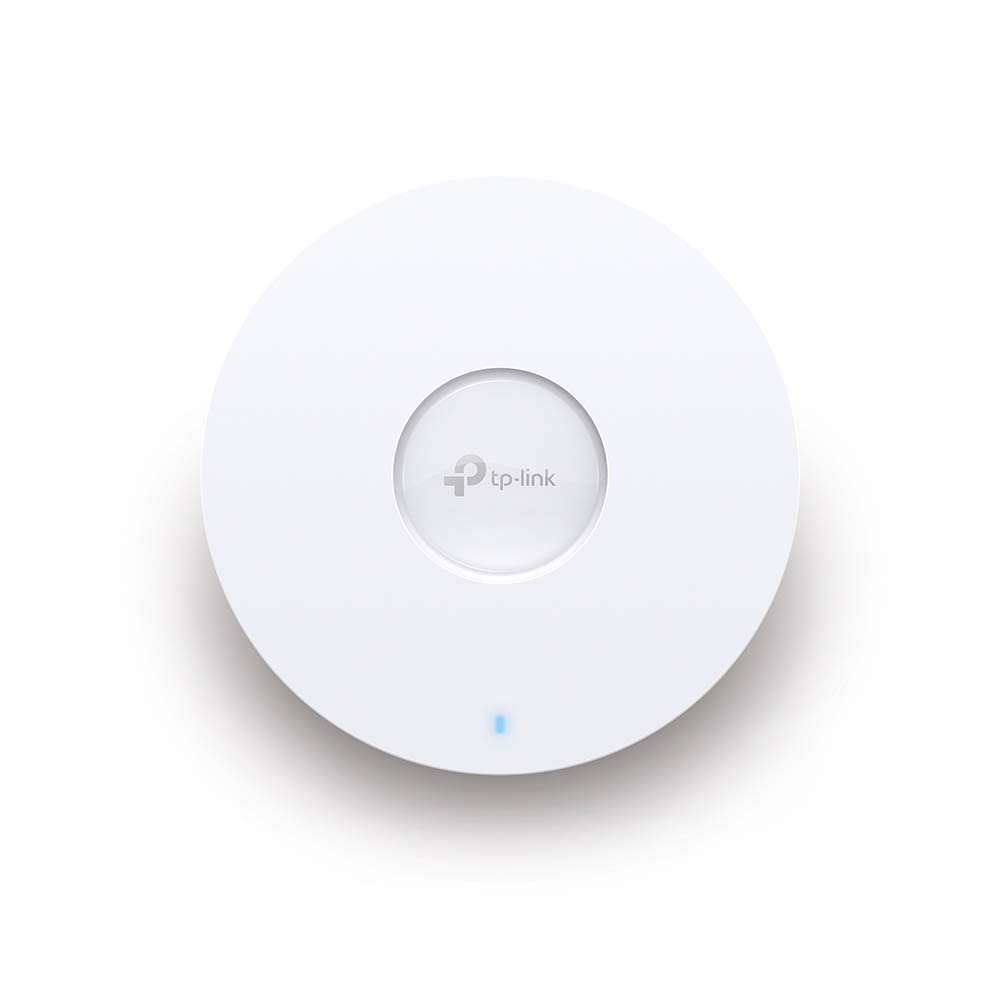 TP-Link EAP610, Omada Business WiFi 6 AX1800 Wireless Gigabit Access Point, Support Mesh, OFDMA, Seamless Roaming & MU-MIMO, SDN Integrated, Cloud Access & Omada App, PoE+ Powered, White