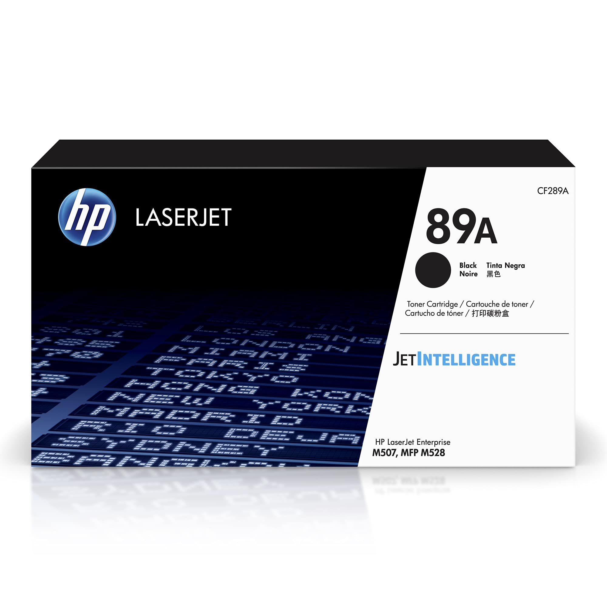 HP 89A Black Toner Cartridge for HP Printers | Works with Printer Series: LaserJet Enterprise M507, MFP M528 | CF289A