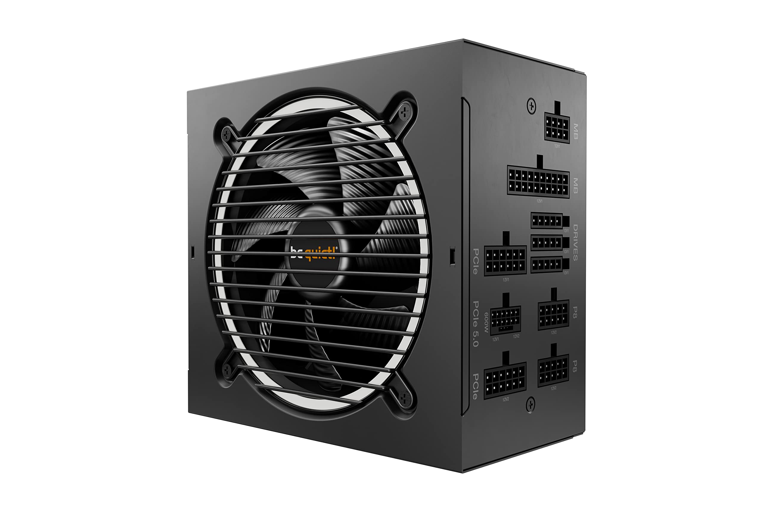 be quiet! Pure Power 12 M 1000W Modular Power Supply | 80 Plus® Gold | ATX 3.1 | PCIe 5.0 GPUs and 6+2 pin connectors | 12VHPWR Cable Included | Silent 120mm be quiet! Fan - BN506 I 10 Year Warranty