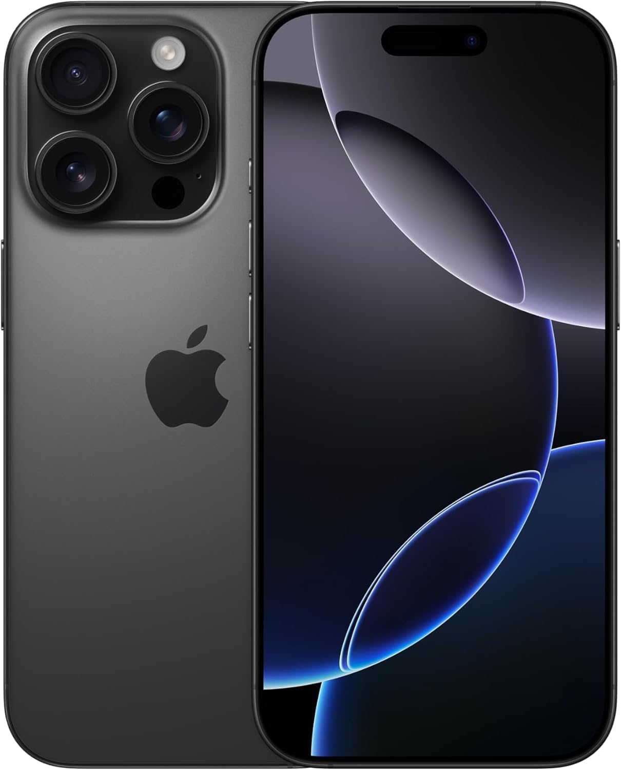 Apple iPhone 16 Pro, US Version, 256GB, Black Titanium - Unlocked (Renewed Premium)
