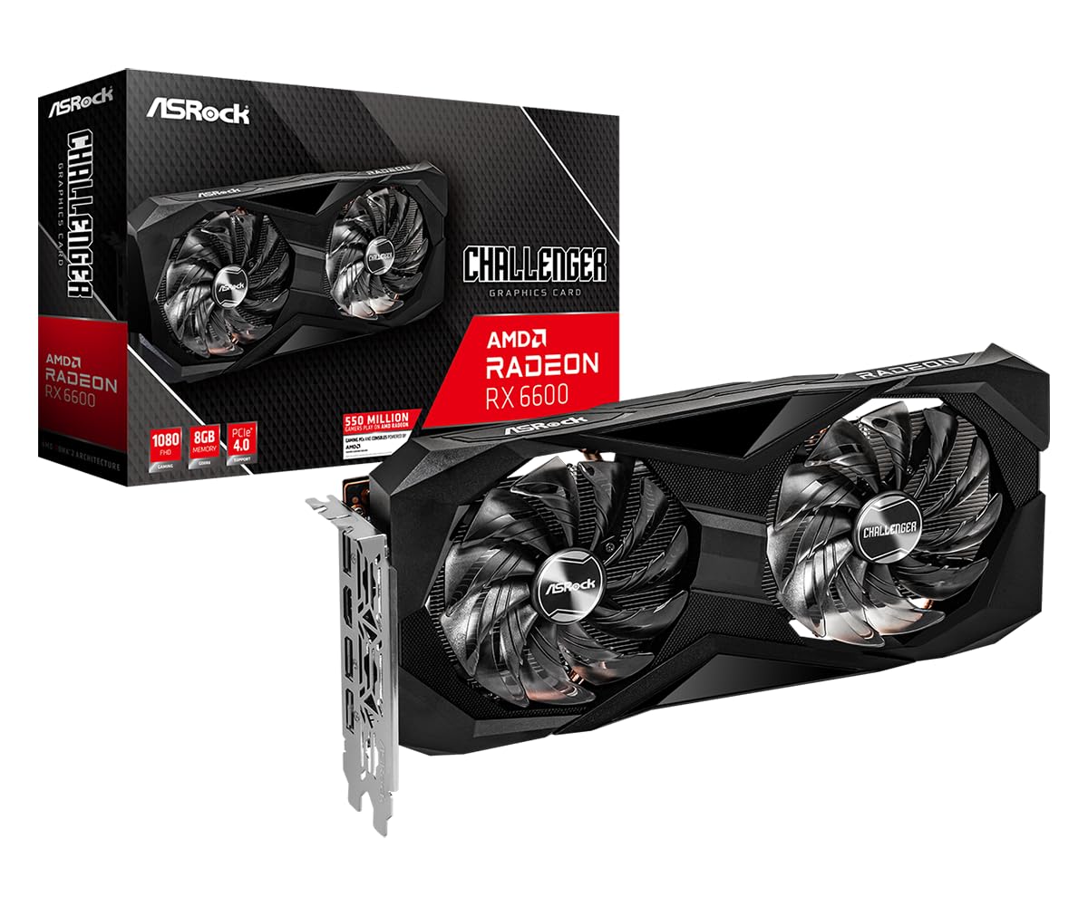ASRock RX 6600 8GB CLD Challenger D gddr6
