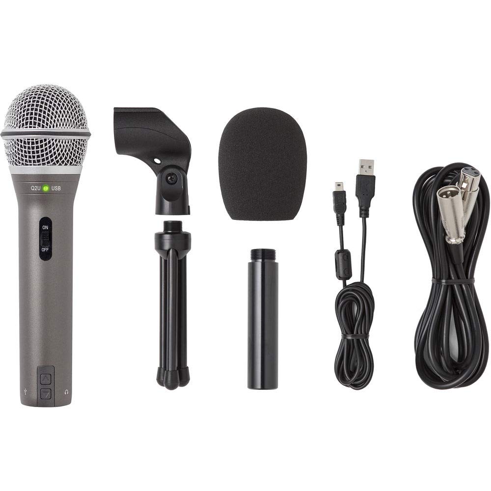 SAMSON Q2U Dynamic USB/XLR Microphone