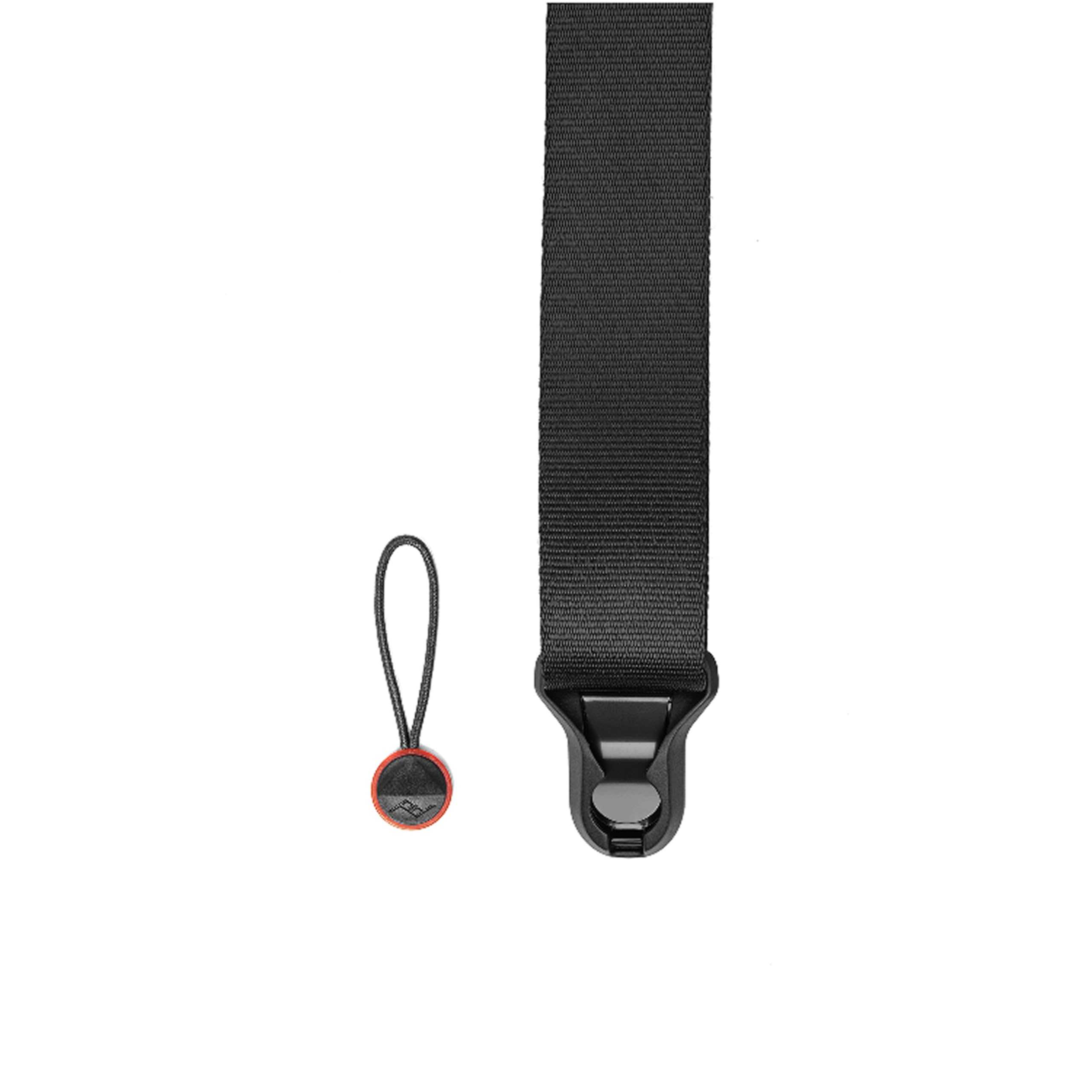 Peak Design Slide Lite Camera Strap, Black, Configurable as a Sling, Neck or Shoulder Strap, Quick Release and Connection, Smooth and Grippy Side, Camera Straps for Photographers, 200 lb Capacity