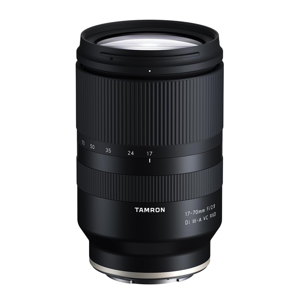 Tamron 17-70mm f/2.8 Di III-A VC RXD Lens for Sony E APS-C Mirrorless Cameras Black