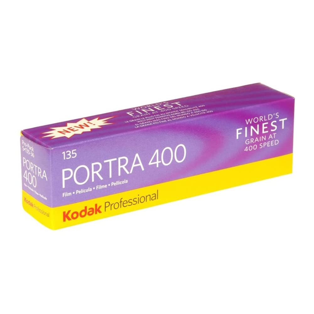 KODAK Portra 400 Professional ISO 400, 35mm, 36 Exposures, Color Negative Film (5 Roll per Pack )