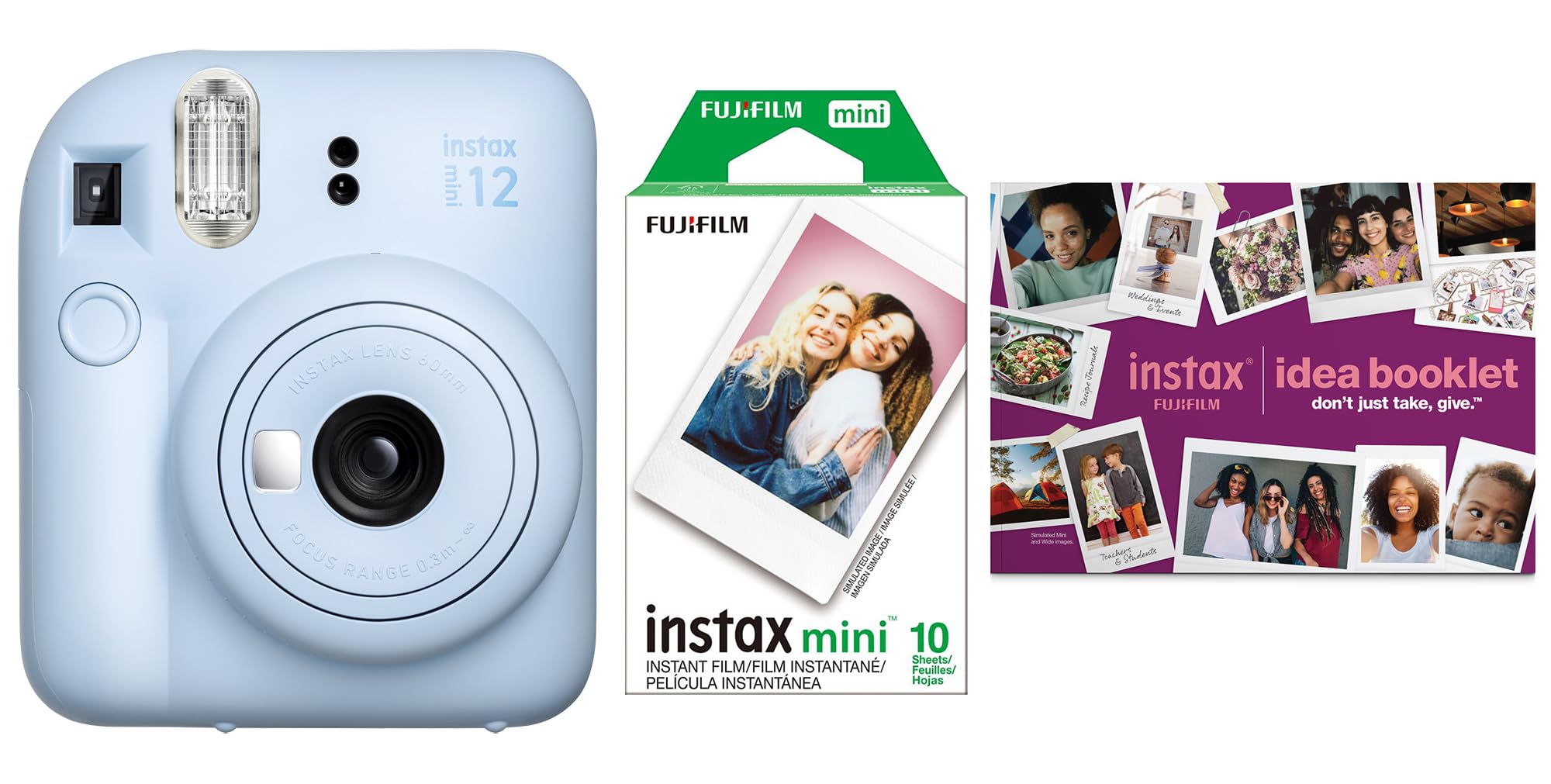 Fujifilm INSTAX MINI 12 Blue Bundle 2025