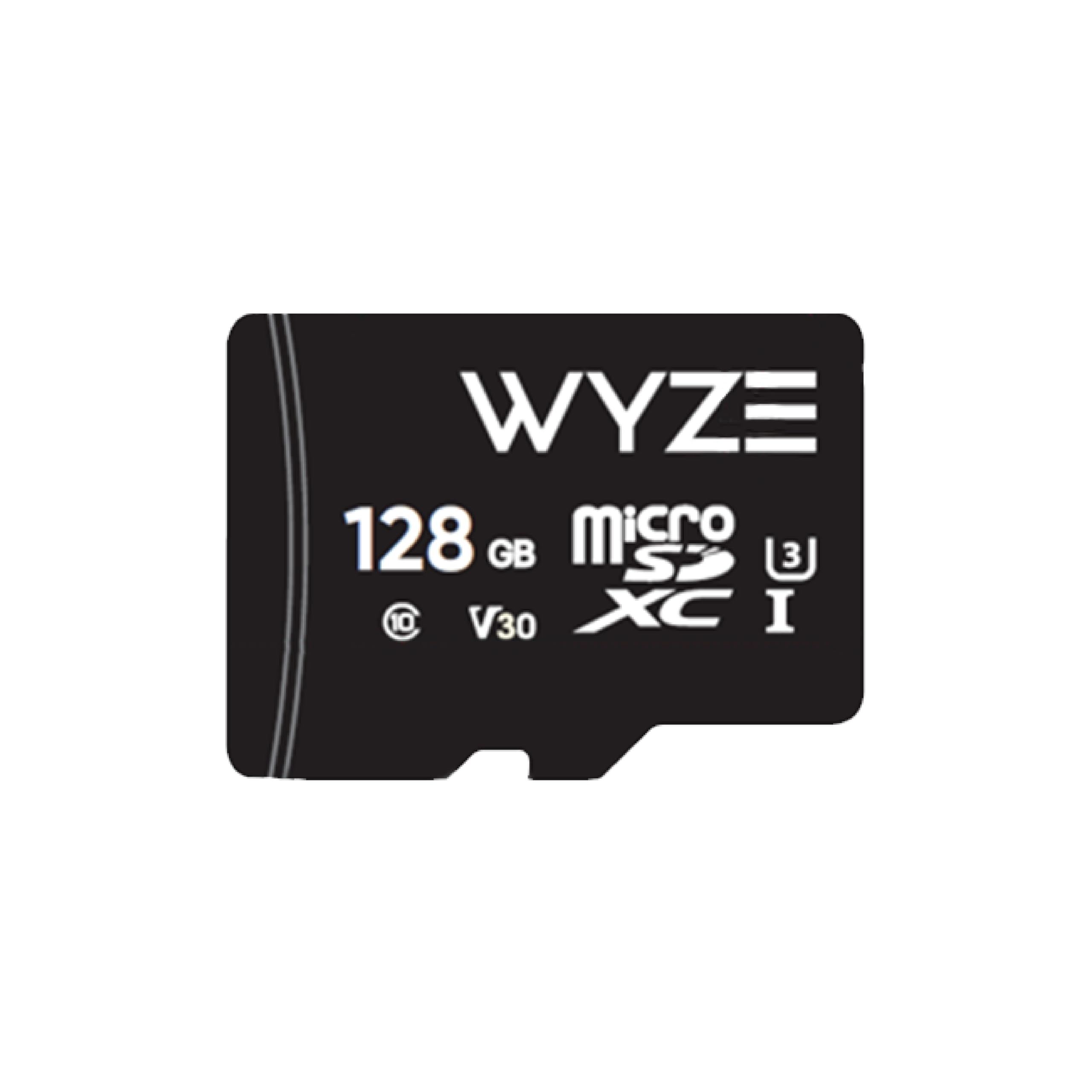 Wyze Expandable MicroSDXC Card Class 10,Storage 128GB , Black