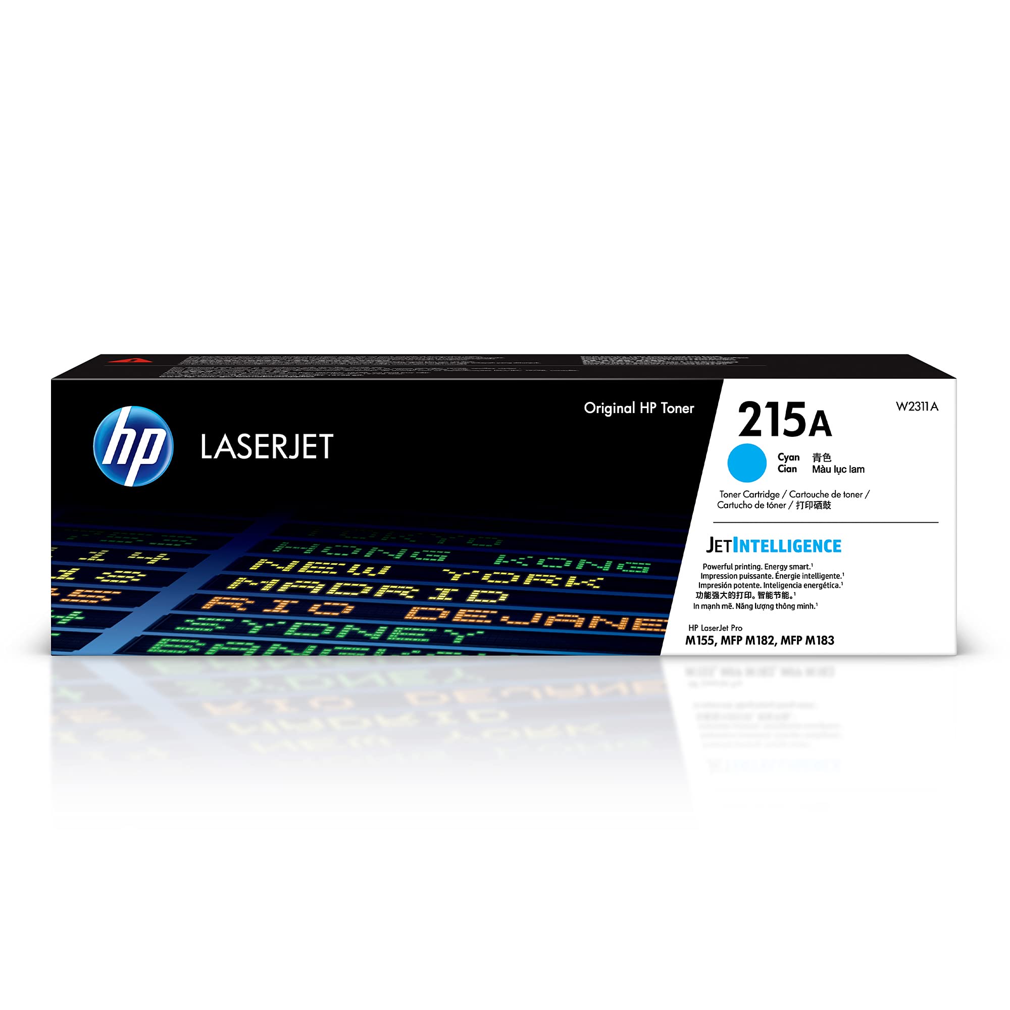 HP 215A Cyan Toner Cartridge for HP Printers | Works with Color LaserJet Pro M155, Color LaserJet Pro MFP M182, M183 Series | W2311A