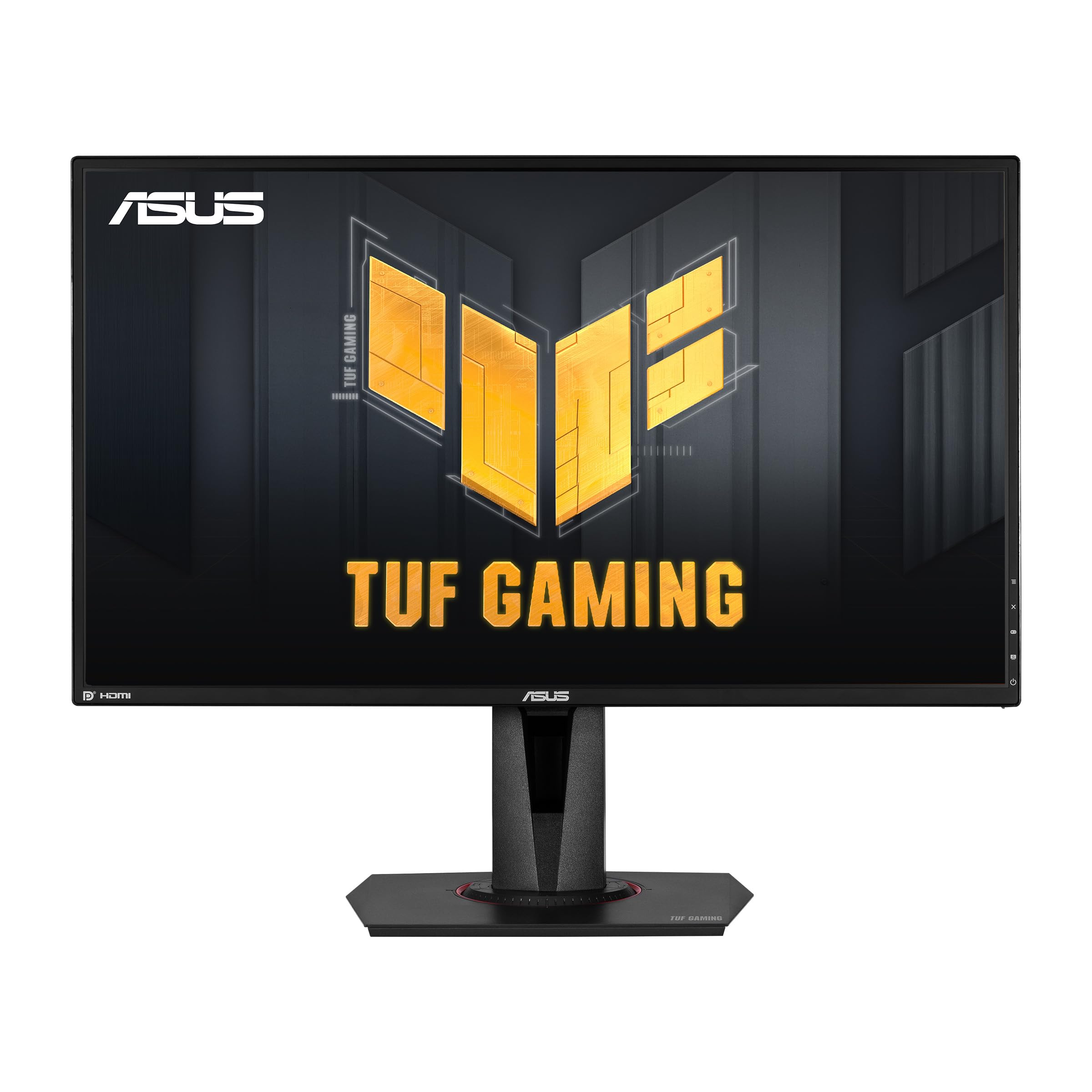 ASUS TUF Gaming 27" 2K HDR Gaming Monitor (VG27AQ) - QHD (2560 x 1440), 165Hz (Supports 144Hz), 1ms, Extreme Low Motion Blur, Speaker, G-SYNC Compatible, VESA Mountable, DisplayPort, HDMI ,Black
