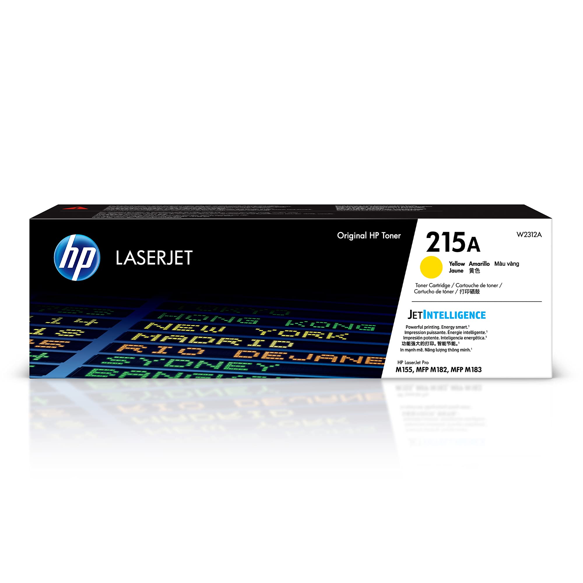 HP 215A Yellow Toner Cartridge for HP Printers | Works with Printer Series: Color LaserJet Pro M155, Color LaserJet Pro MFP M182, M183 | W2312A