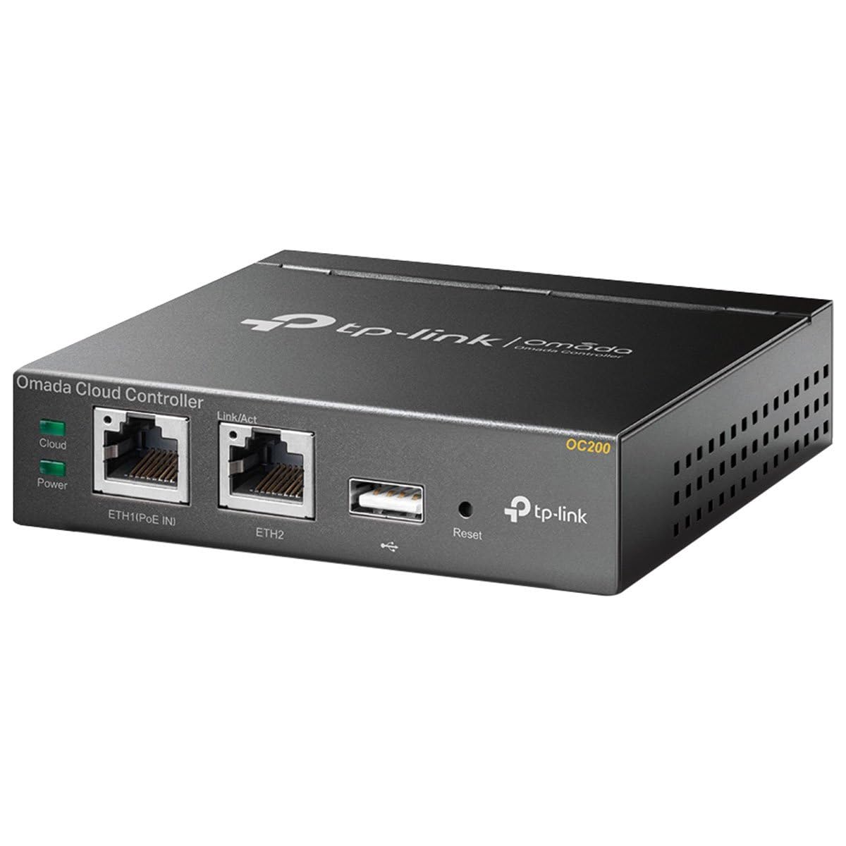 TP-Link Omada Hardware Controller | SDN Integrated | PoE Powered | Manage Up to 100 Devices | Easy & Intelligent Network Monitor & Maintenance | Cloud Access & Omada App (OC200)