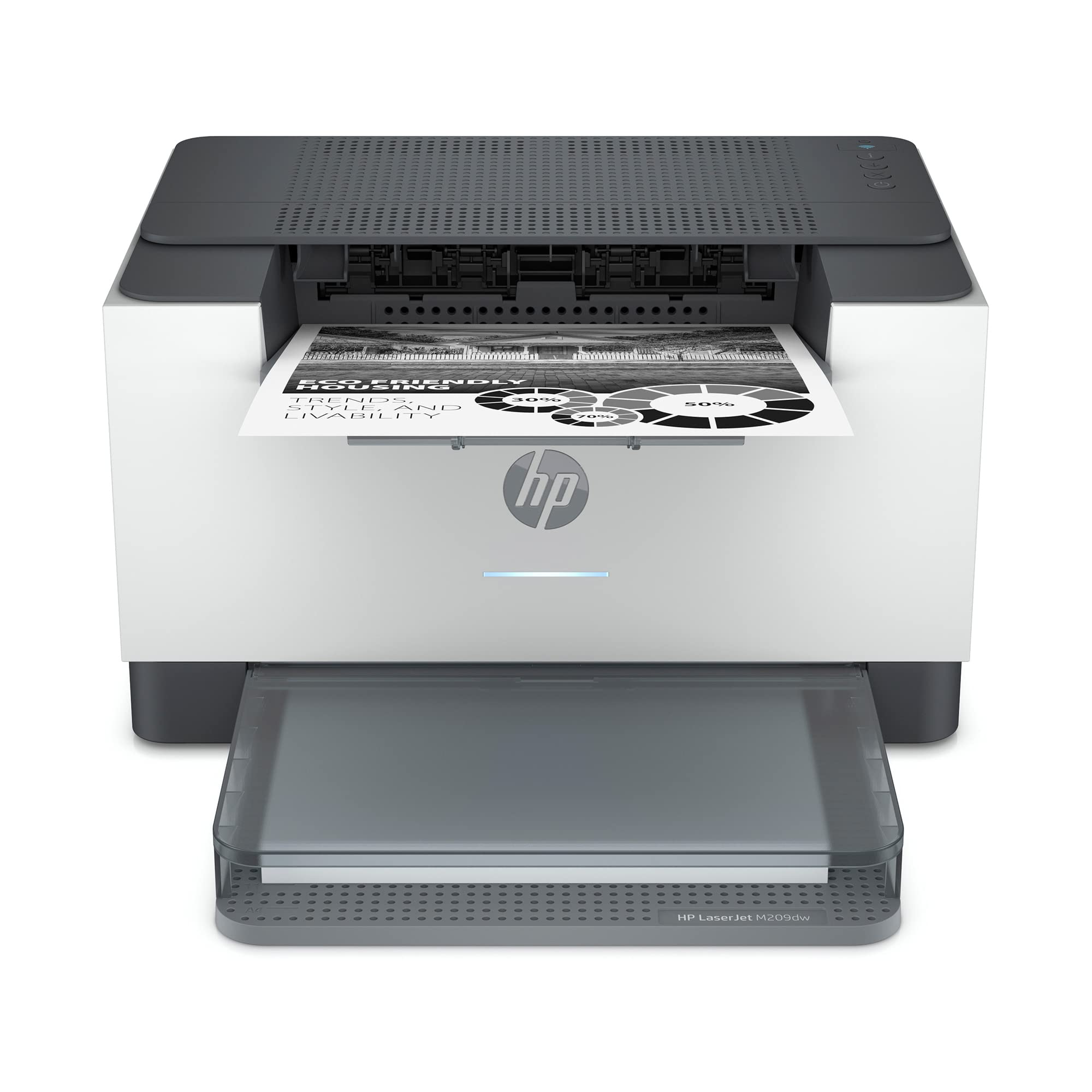 HP LaserJet M209dw Wireless Printer, Print, Fast speeds, Easy setup, Mobile printing, Best for small teams, Instant Ink eligible