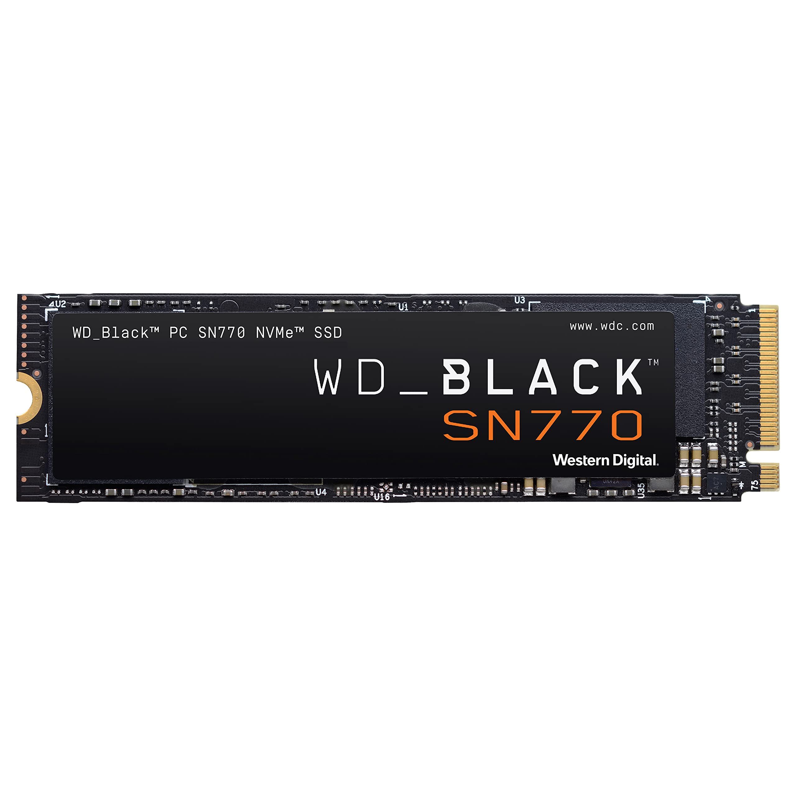 WD_BLACK 2TB SN770 NVMe Internal Gaming SSD Solid State Drive - Gen4 PCIe, M.2 2280, Up to 5,150 MB/s - WDS200T3X0E - [Previous Generation]