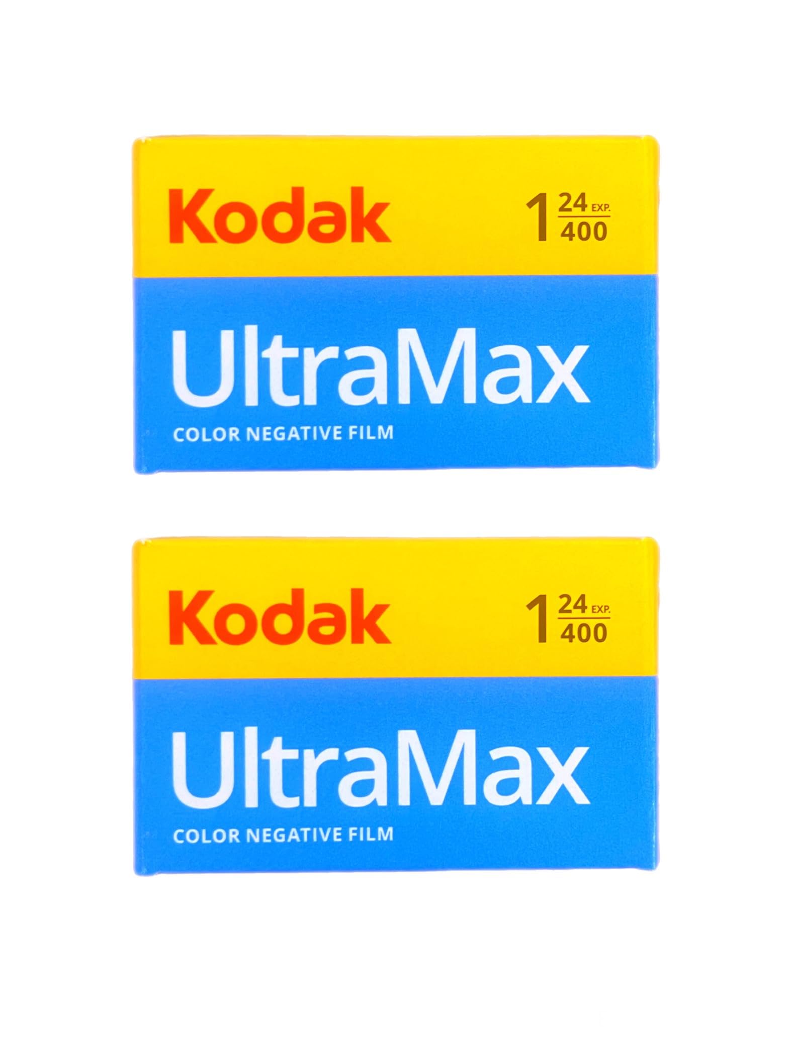 Kodak Ultramax 400 Color Negative Film (ISO 400) 35mm 24-Exposures - 2 Pack (2 Items)