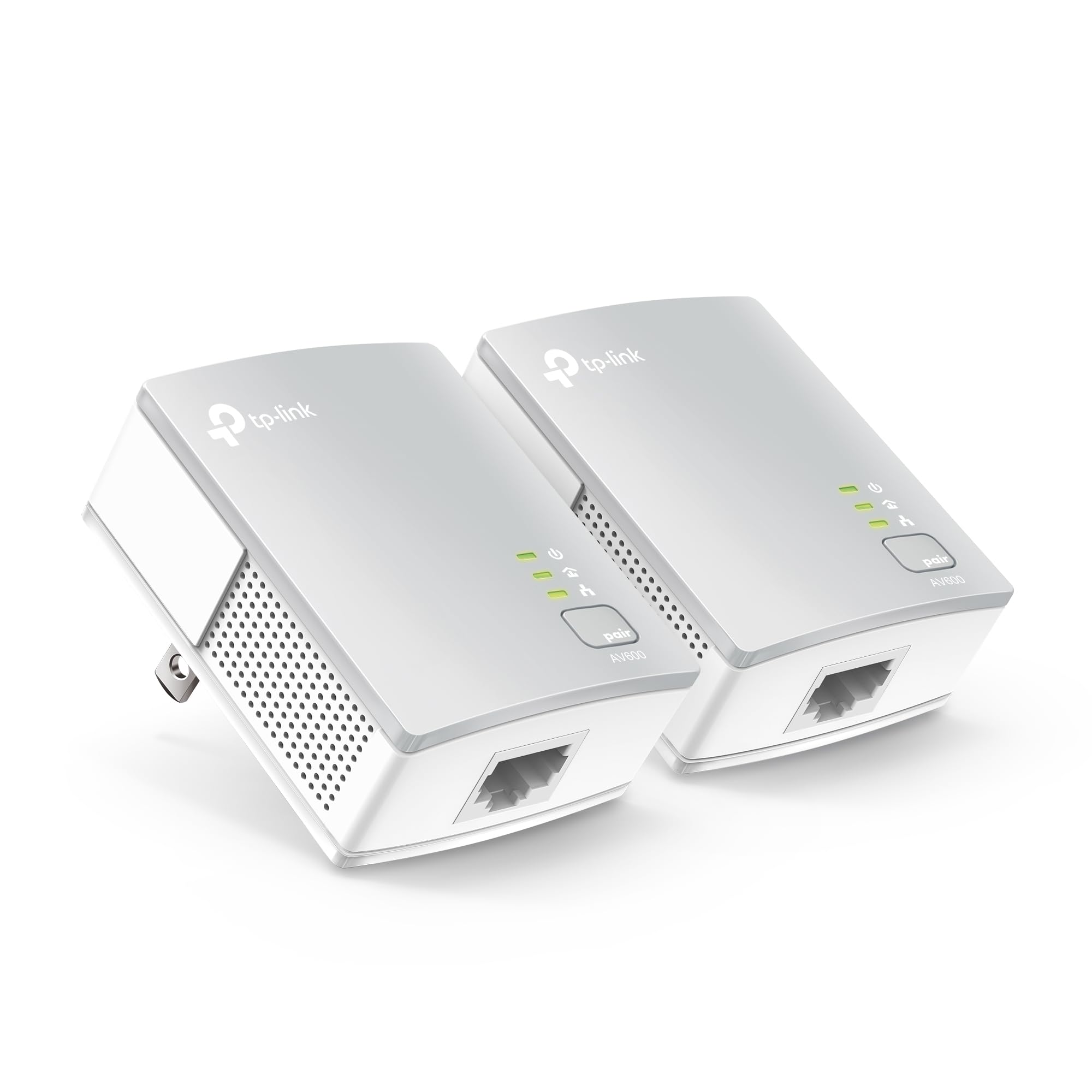 TP-Link AV600 Powerline Ethernet Adapter Kit - Gigabit Port, Plug Pair &Play, Power Saving, Nano Sized Powerline Network Adapter (TL-PA4010 KIT)