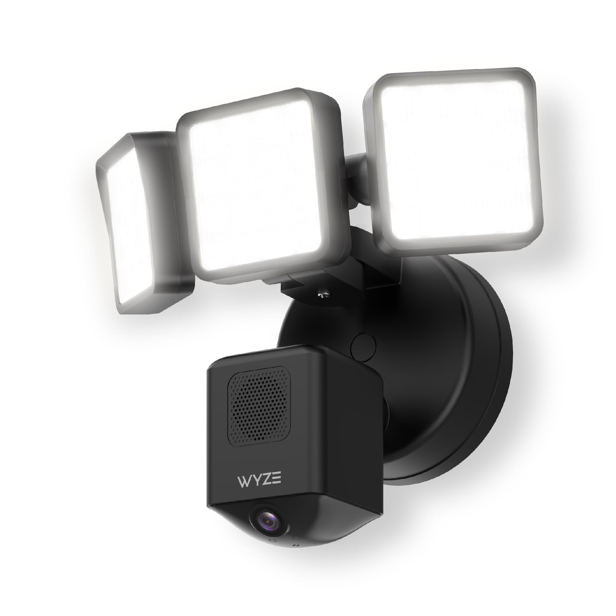 WYZE Floodlight Camera Pro, PCMag Editors' Choice 3000-Lumen LEDs, 2.5K HD Outdoor Security Camera, 180° Wide View, Color Night Vision, Works with Alexa & Google, Wired. Free Expert Setup