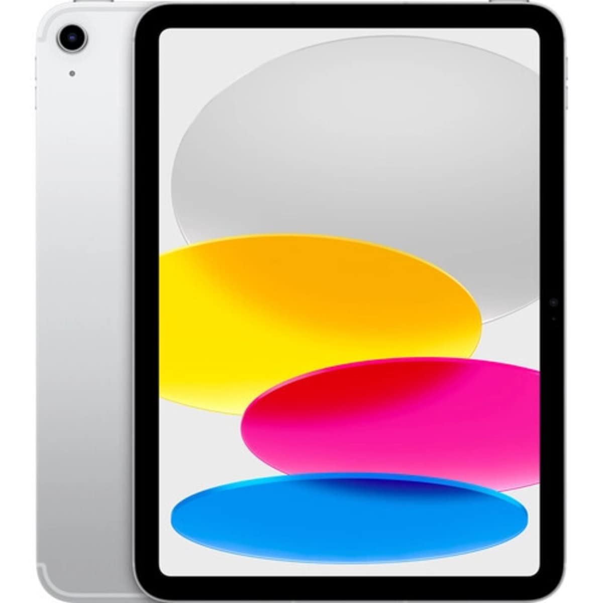 Apple 2022 iPad 10.9-inch, Wi-Fi + Cellular, 64GB - Silver (Renewed)