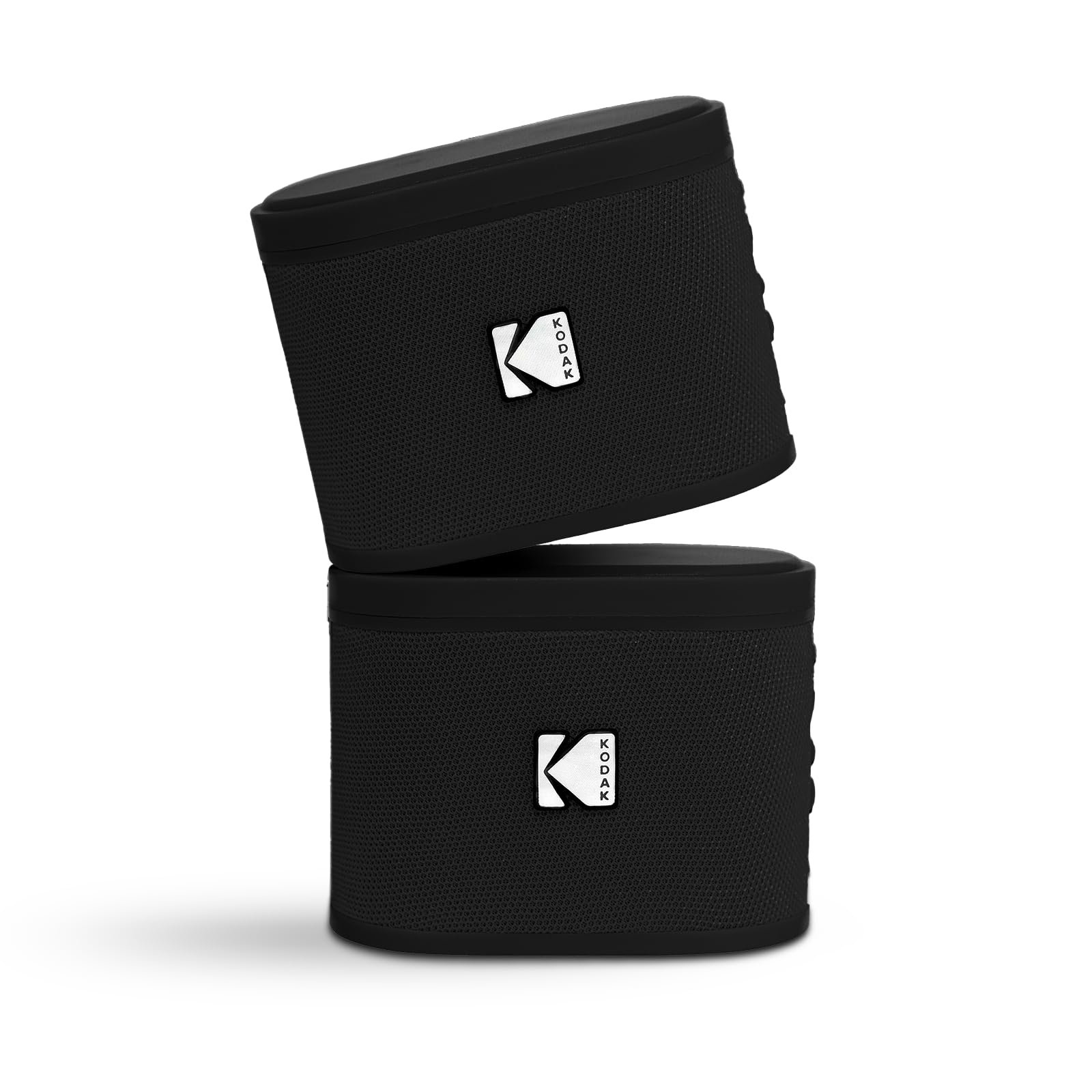 KODAK SOUNDBRIX™ Bluetooth Speaker with HD Sound Portable Wireless IPX4 Water Resistant Upto 5H Playtime V5.4 for Home Party Outdoor Beach Electronic Gadgets Birthday Gift Black Stackable Speakers