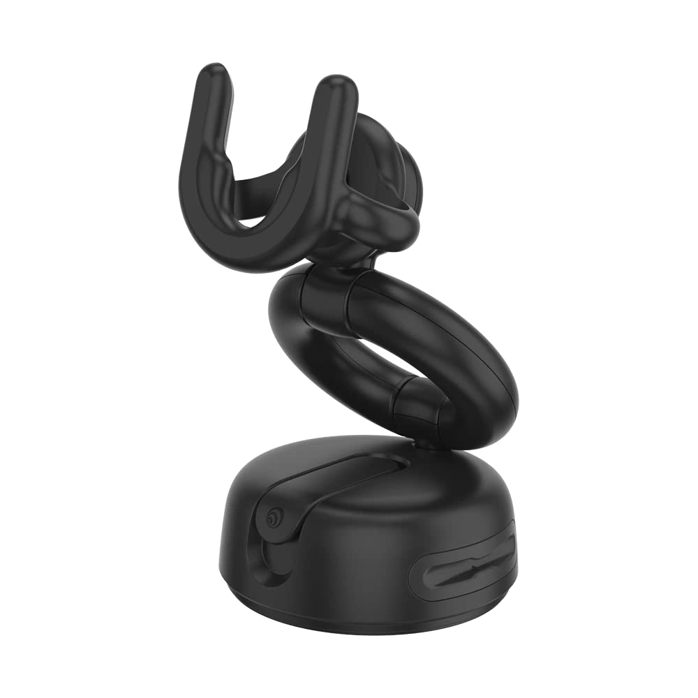 PopSockets Multi-Use Phone Mount for Dash, Windsheild, and Desk - Black