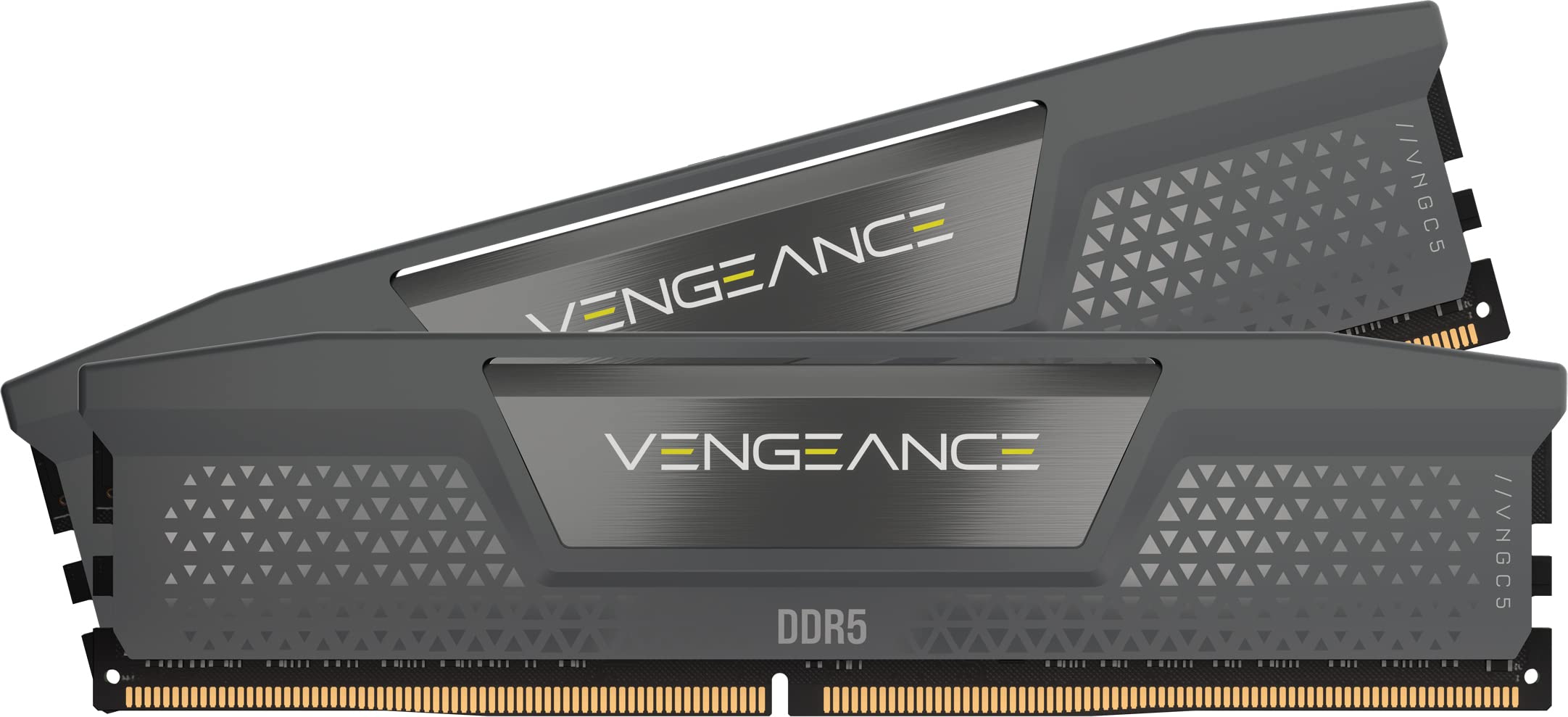 CORSAIR Vengeance DDR5 RAM 96GB (2x48GB) 6000MHz CL36-44-44-96 1.4V AMD Expo Intel XMP 3.0 Desktop Computer Memory – Gray (CMK96GX5M2E6000Z36)