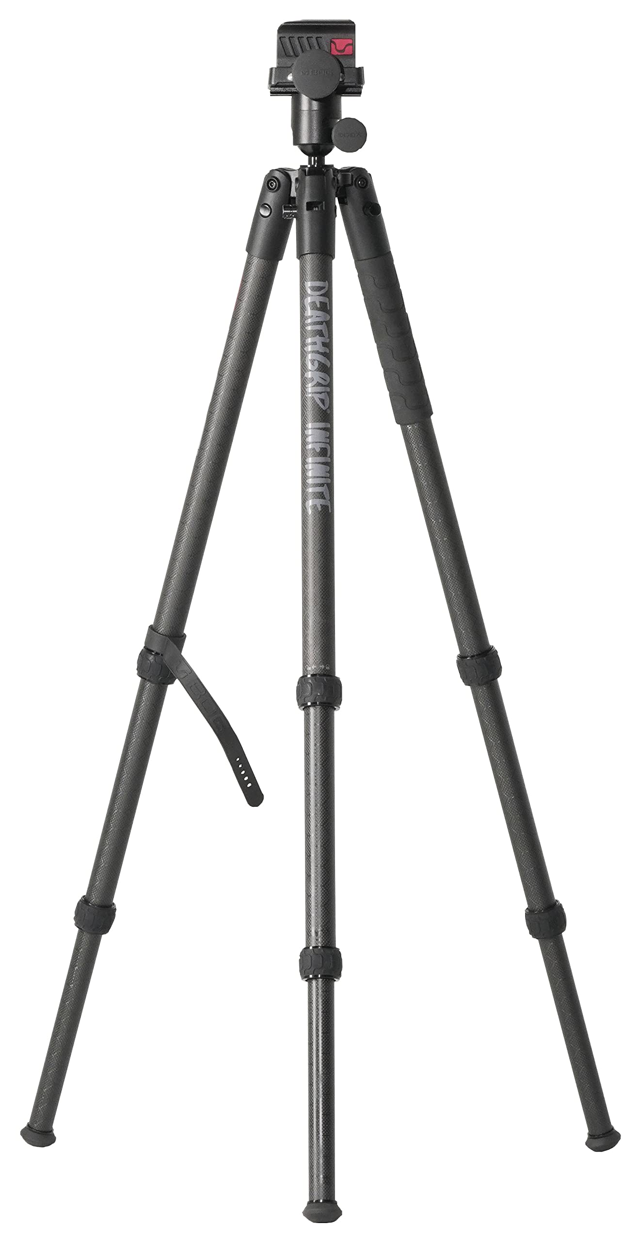 BOG DeathGrip Infinite Carbon Fiber Tripod with Heavy Duty Construction, 360 Degree Ball Head, Quick-Release Arca-Swiss Mount System, and Optics Plate for Hunting, Shooting, Glassing, and Outdoors