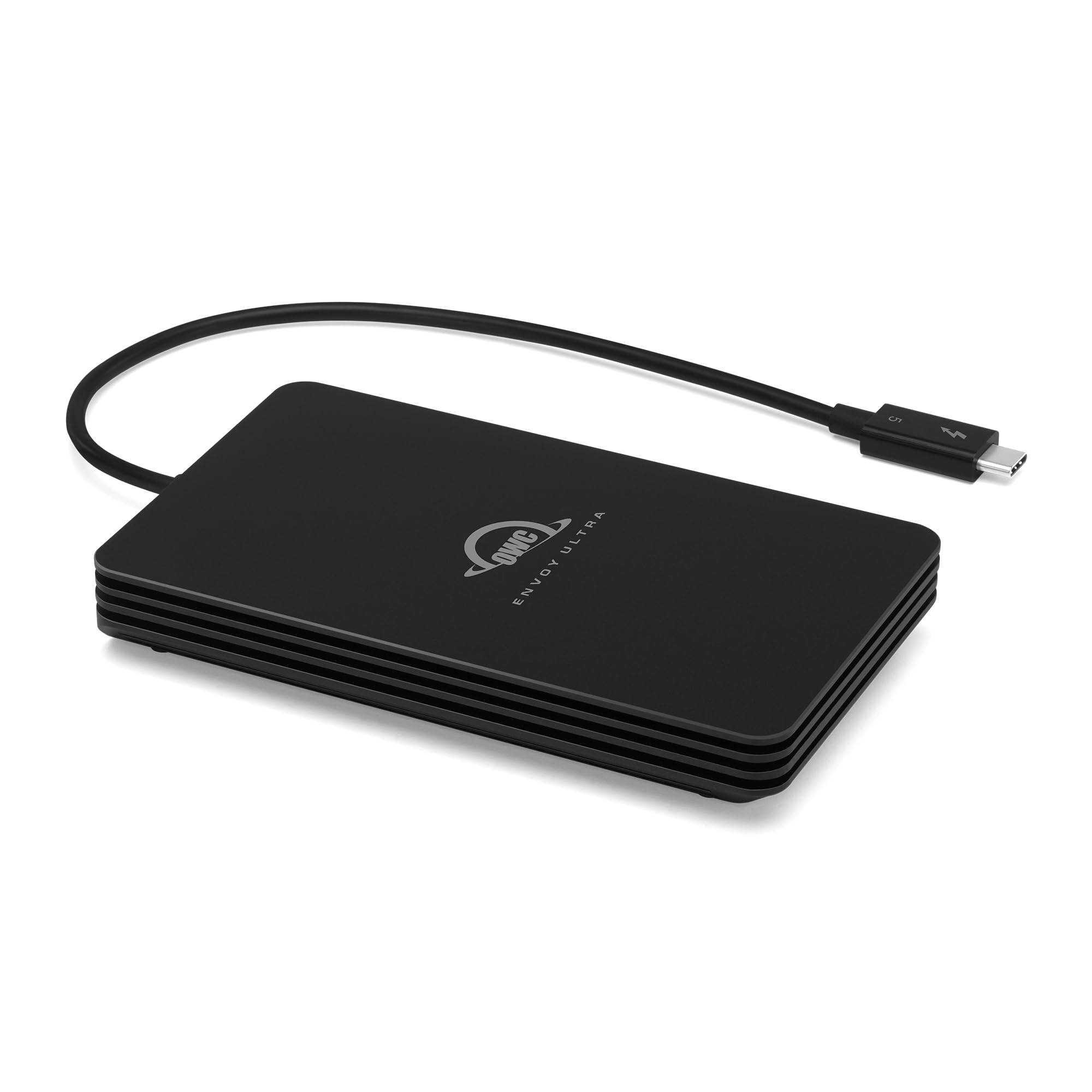 OWC 4TB Envoy Ultra Thunderbolt 5 Portable SSD Enclosure External Drive, Ultra Fast with TB5 Transfer Rates Over 6000MB/s, TB3, TB4 and USB4 Compatible, Works with Mac and PC