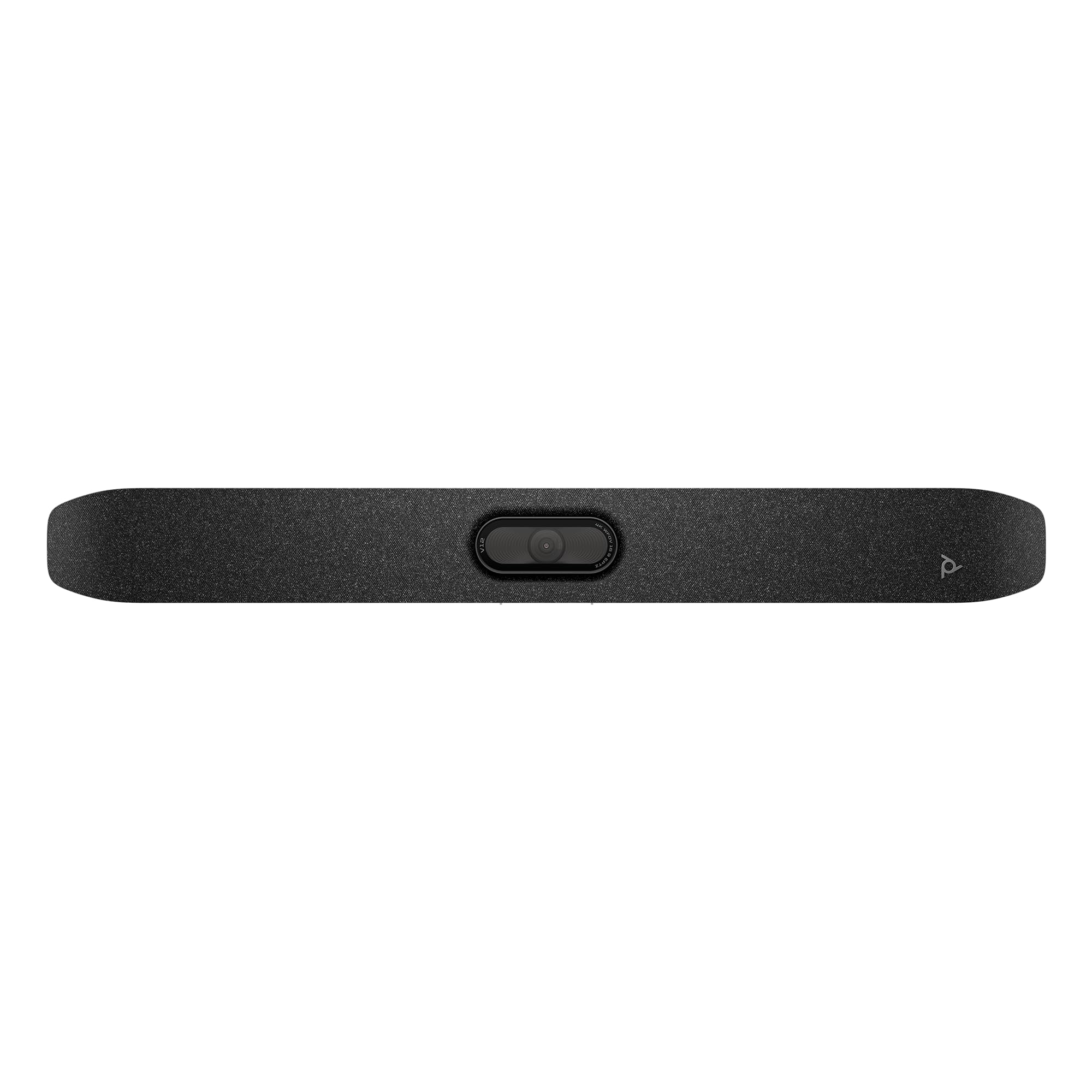 Poly Studio V12 – USB Video Bar for Small Rooms - 4K 20MP Camera, AI-Enhanced Audio, Noise Cancellation, Poly Lens Management - Microsoft Teams, Zoom & Google Meet Compatible - Thoughtfully Made