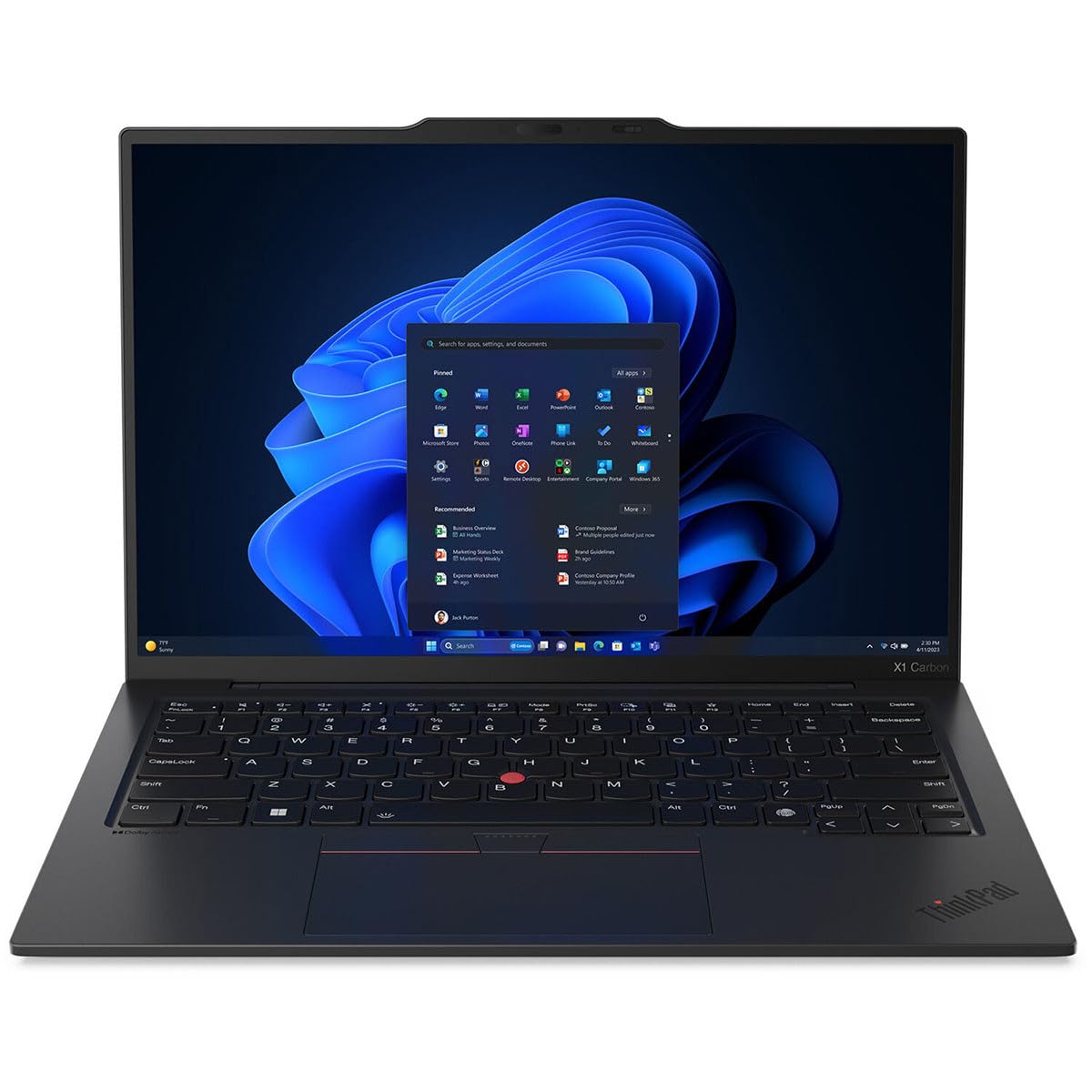 Lenovo ThinkPad X1 Carbon Gen 12 21KC00A7US 14" Touchscreen Notebook - WUXGA - Core Ultra 7 155U - Evo Platform - 32GB - 512 GB SSD - Windows 11 Professional