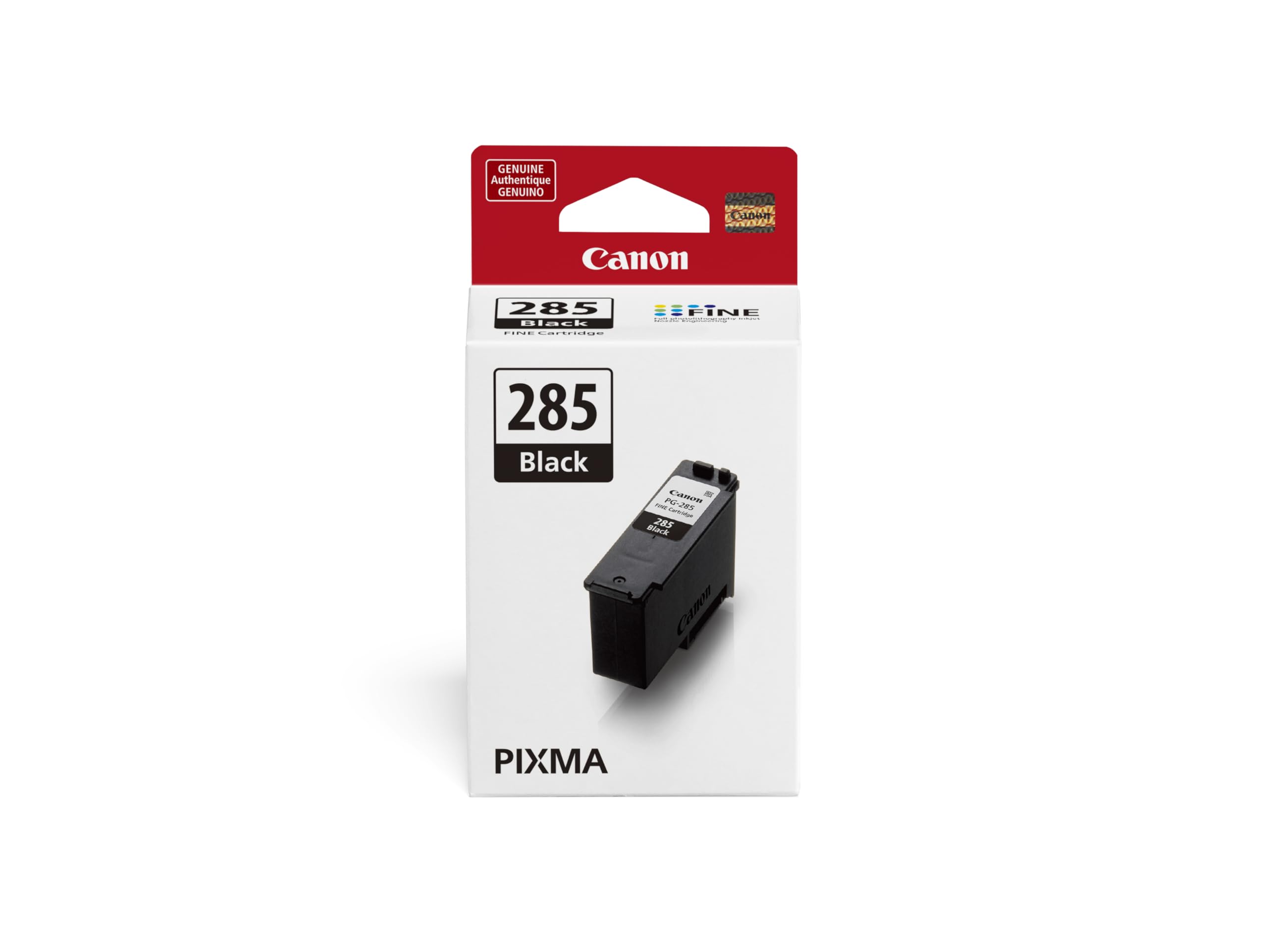 Canon PG-285 Genuine Black Ink Cartridge, Compatible with TR7820, TS7720/7722