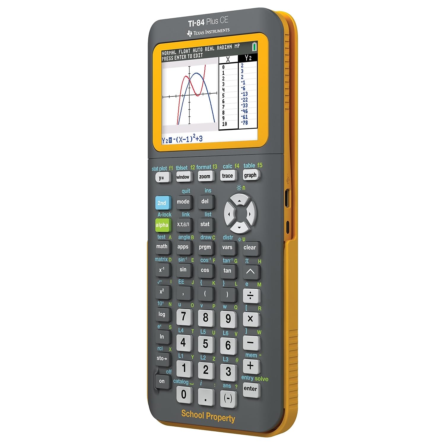 Texas Instruments TI- 84Plus CE Teacher's 10 Pack Graphing Calculator