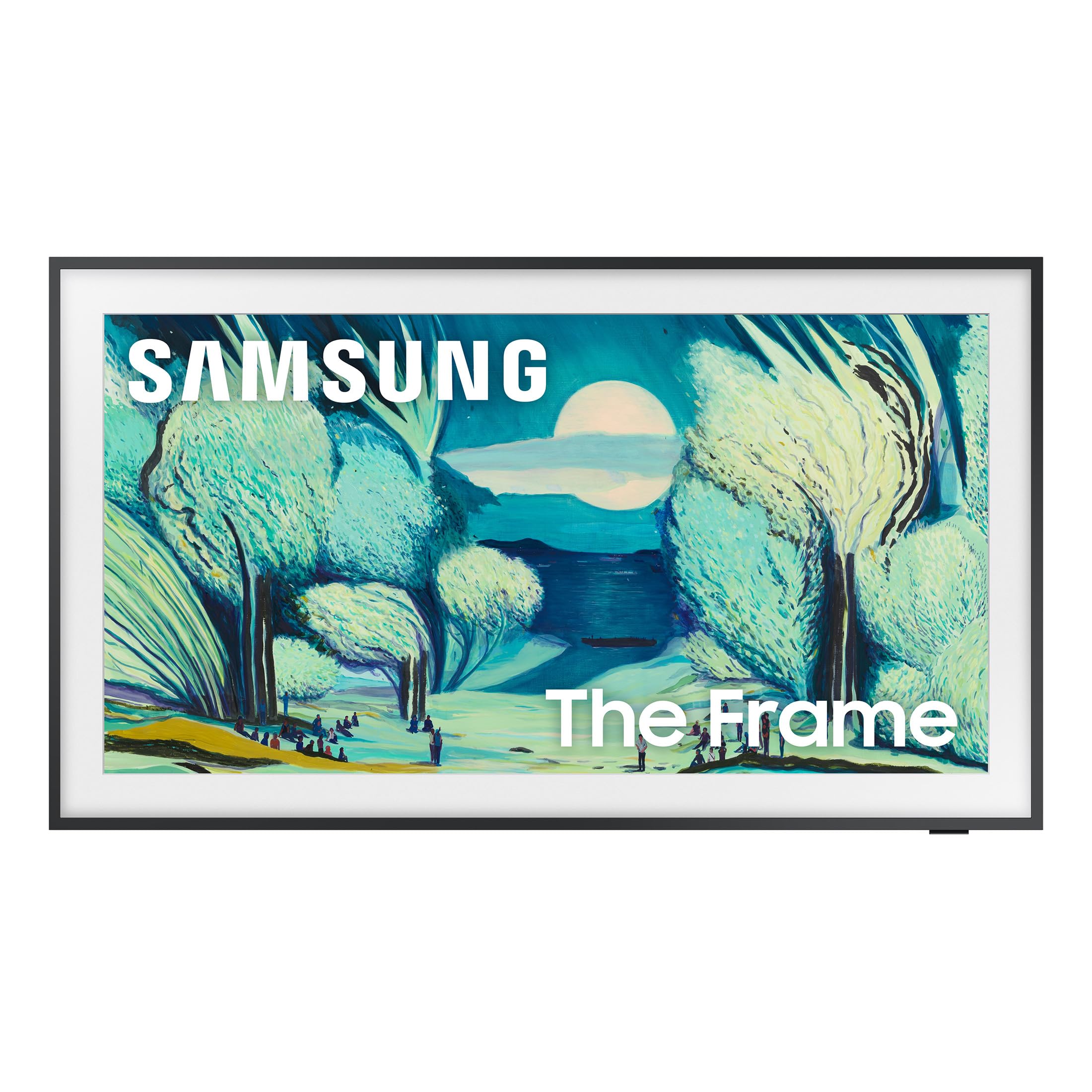 Samsung 50-Inch Class The Frame LS03F 4K QLED Smart TV (2025 Model) Modern Frame Design, NQ4 AI Gen2 Processor, Art Mode, Artful Picture Quality, Samsung Vision AI, Alexa Built-in