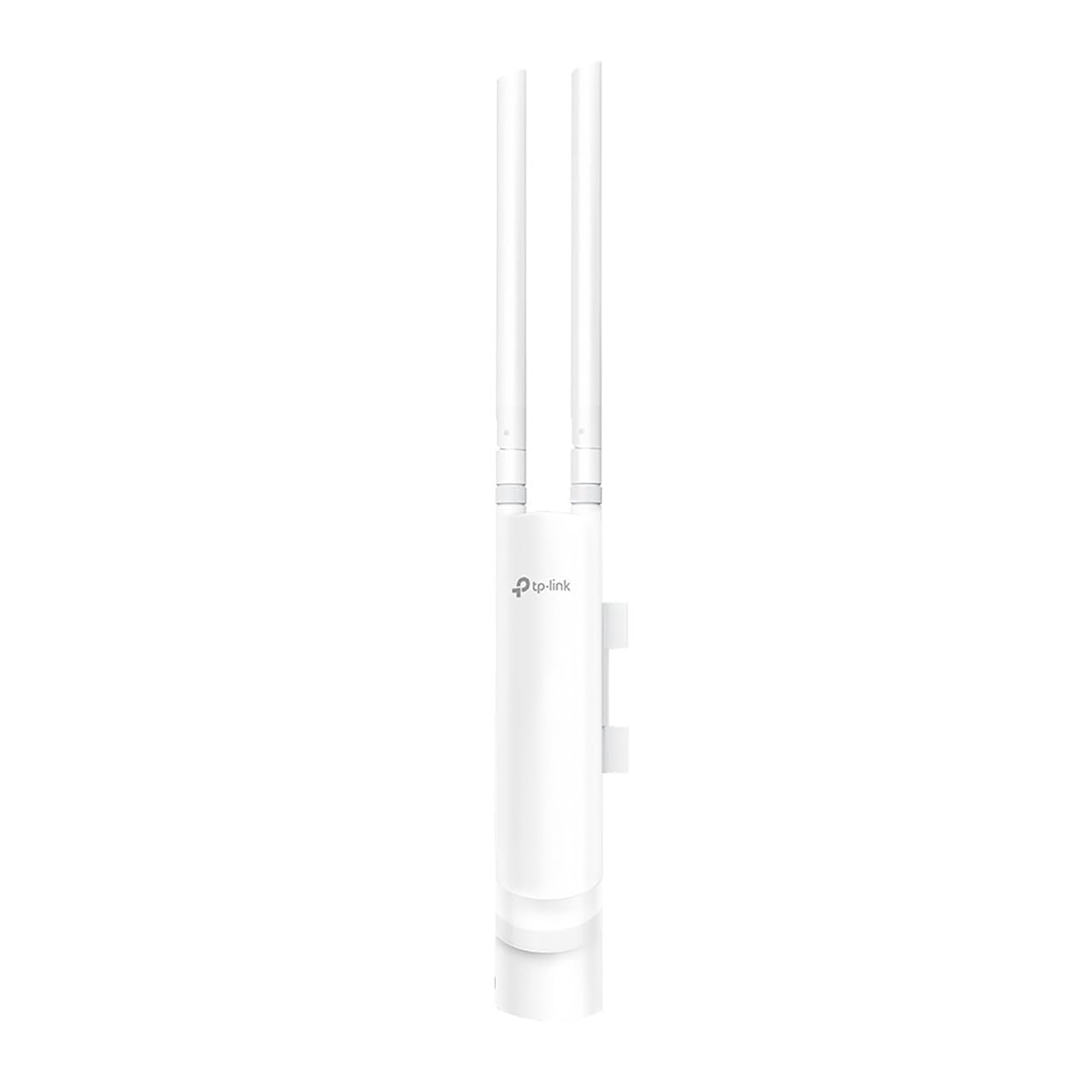 TP-Link EAP110-Outdoor V3, Omada N300 Wireless Outdoor Access Point, WiFi Coverage Up To 200 Meters, Passive PoE W/ Free PoE Injector, SDN Integrated, Cloud Access & Omada App, White