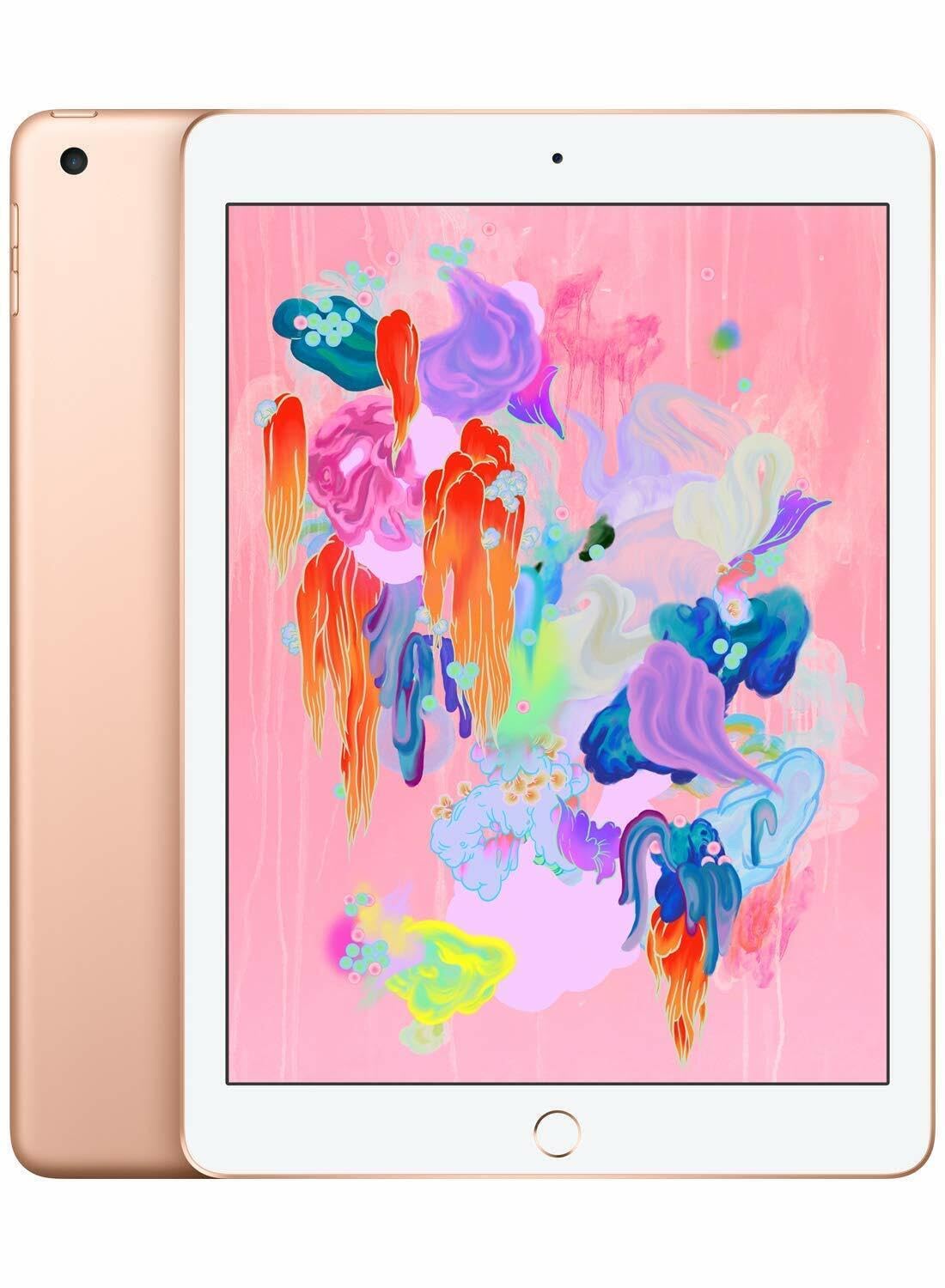 Apple 2018 iPad (9.7-inch, Wi-Fi, 32GB) - Gold (Renewed)
