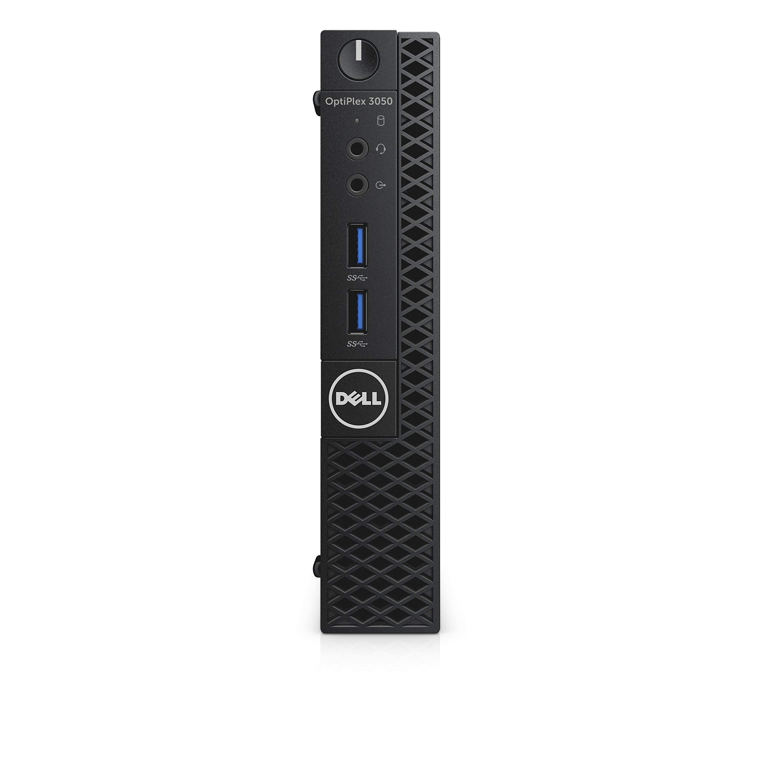 Dell OptiPlex 3050 Micro Form Factor Desktop Computer, Intel Core i5-7500T, 8GB DDR4, 256GB Solid State Drive, Windows 11 Pro (Renewed)