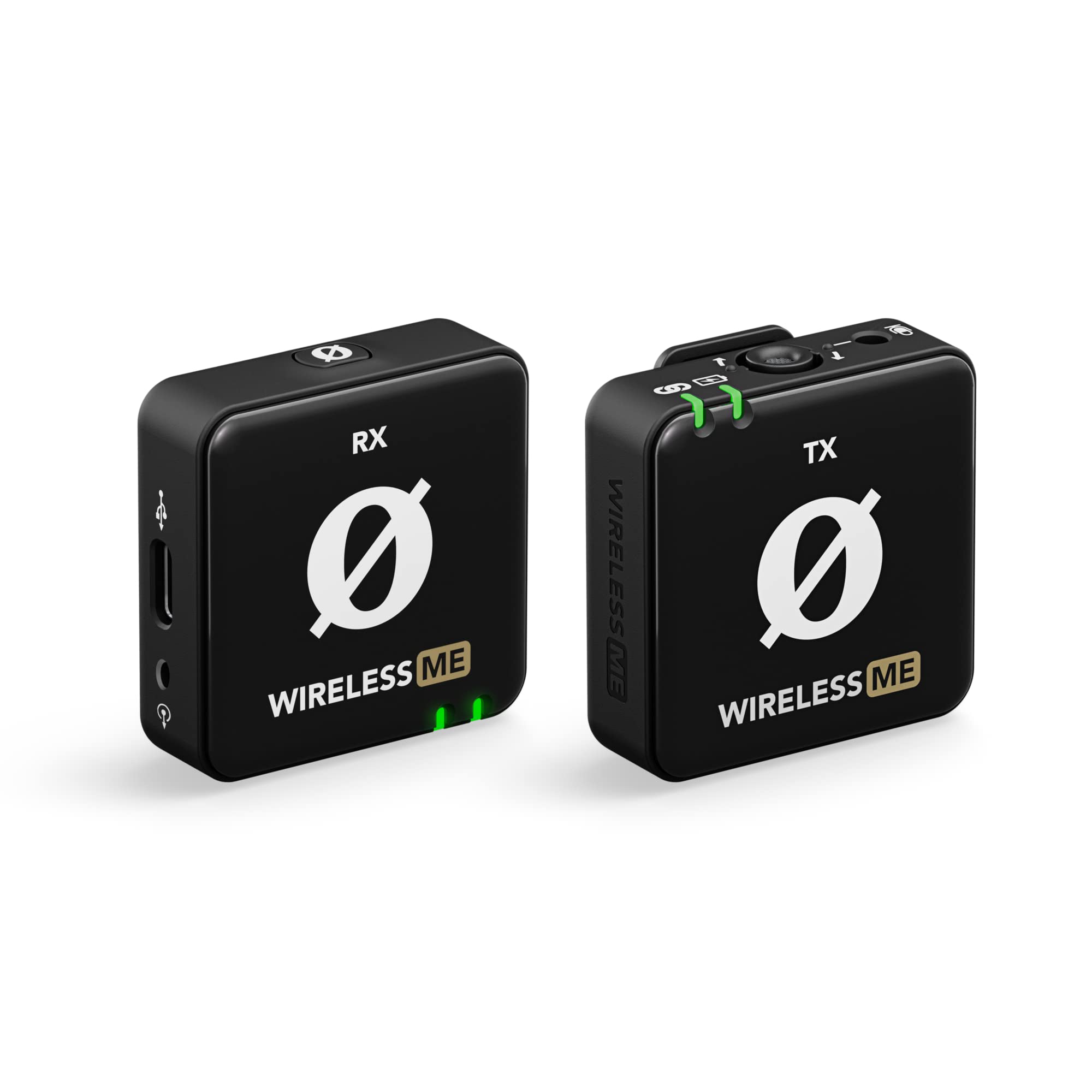 RØDE Wireless ME Ultra-compact Wireless Microphone System with Built-in Microphones, GainAssist Technology and 100m Range for Filmmaking, Interviews and Content Creation, Wireless ME