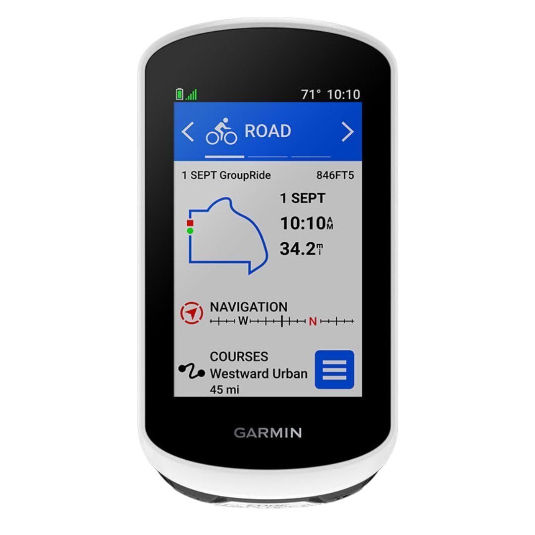 Garmin Edge® Explore 2, Easy-To-Use GPS Cycling Navigator, eBike Compatibility, Maps and Navigation, with Safety Features