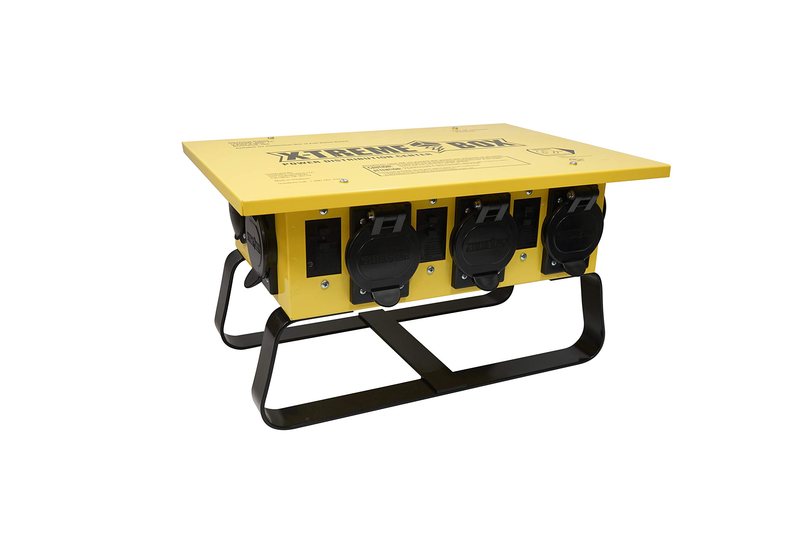 Southwire X-treme Power Distribution Box, Temporary Power Box, 50-Amp, 125/250V, GFCI 6506UGSX