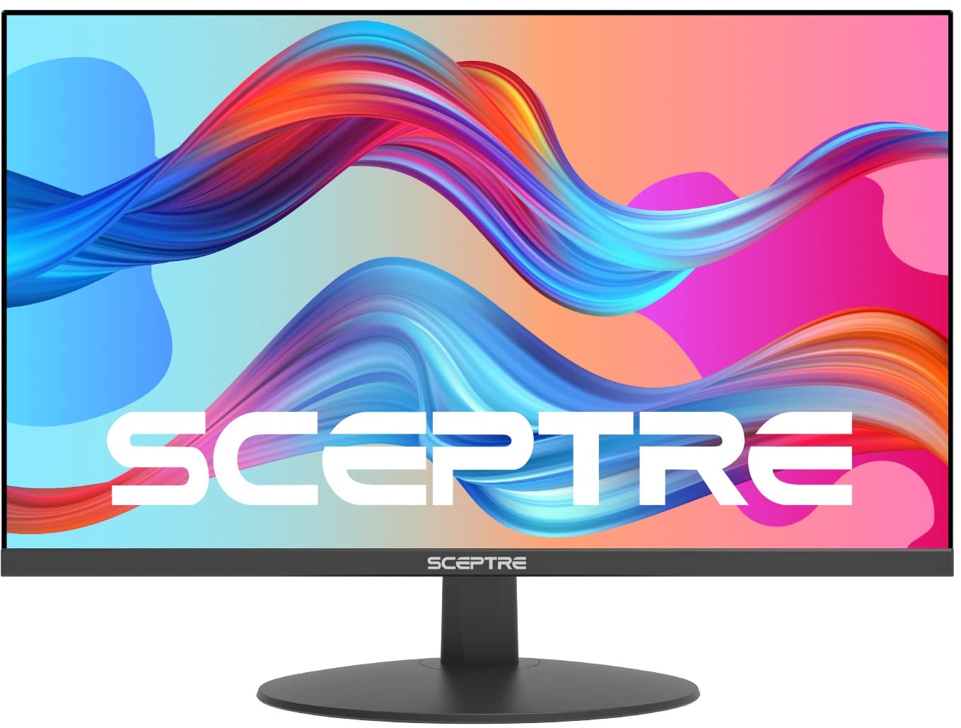 Sceptre IPS 27-Inch Business Computer Monitor 1080p 75Hz with HDMI VGA Build-in Speakers, Machine Black 2020 (E275W-FPT), 27" IPS 75Hz