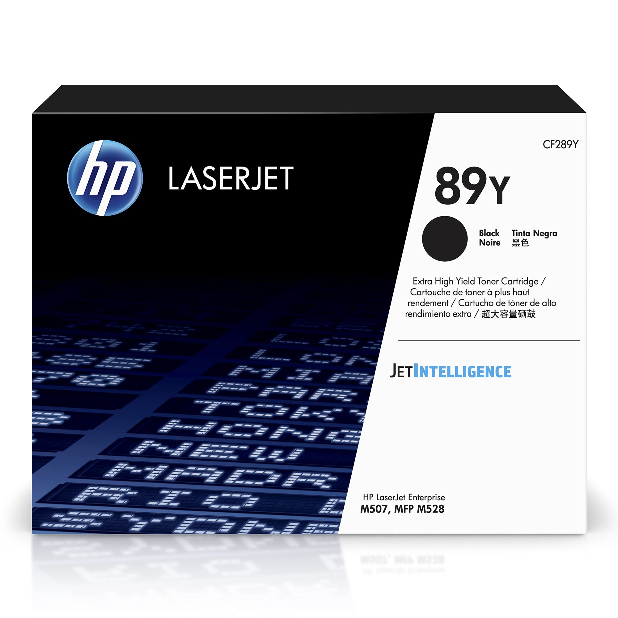HP 89Y Black Extra High-yield Toner Cartridge for HP Printers | Works with Printer Series: LaserJet Enterprise M507, LaserJet Enterprise MFP M528 | CF289Y