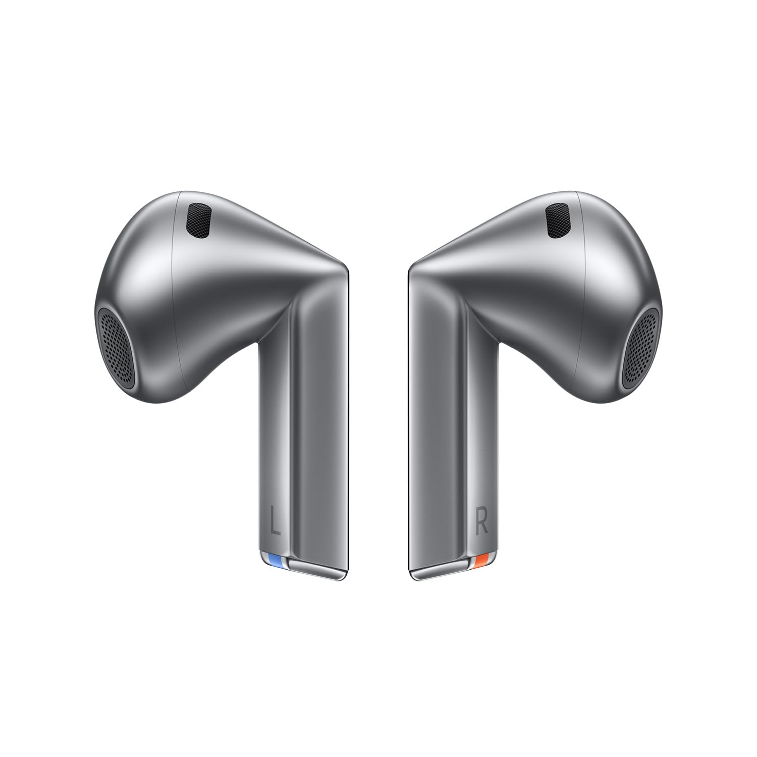 SAMSUNG Galaxy Buds 3 AI True Wireless Bluetooth Earbuds, Open Type Fit, Active Noise Cancellation, 360 Audio, Touch Control, Silver [US Version, Amazon Exclusive, 2Yr Warranty]