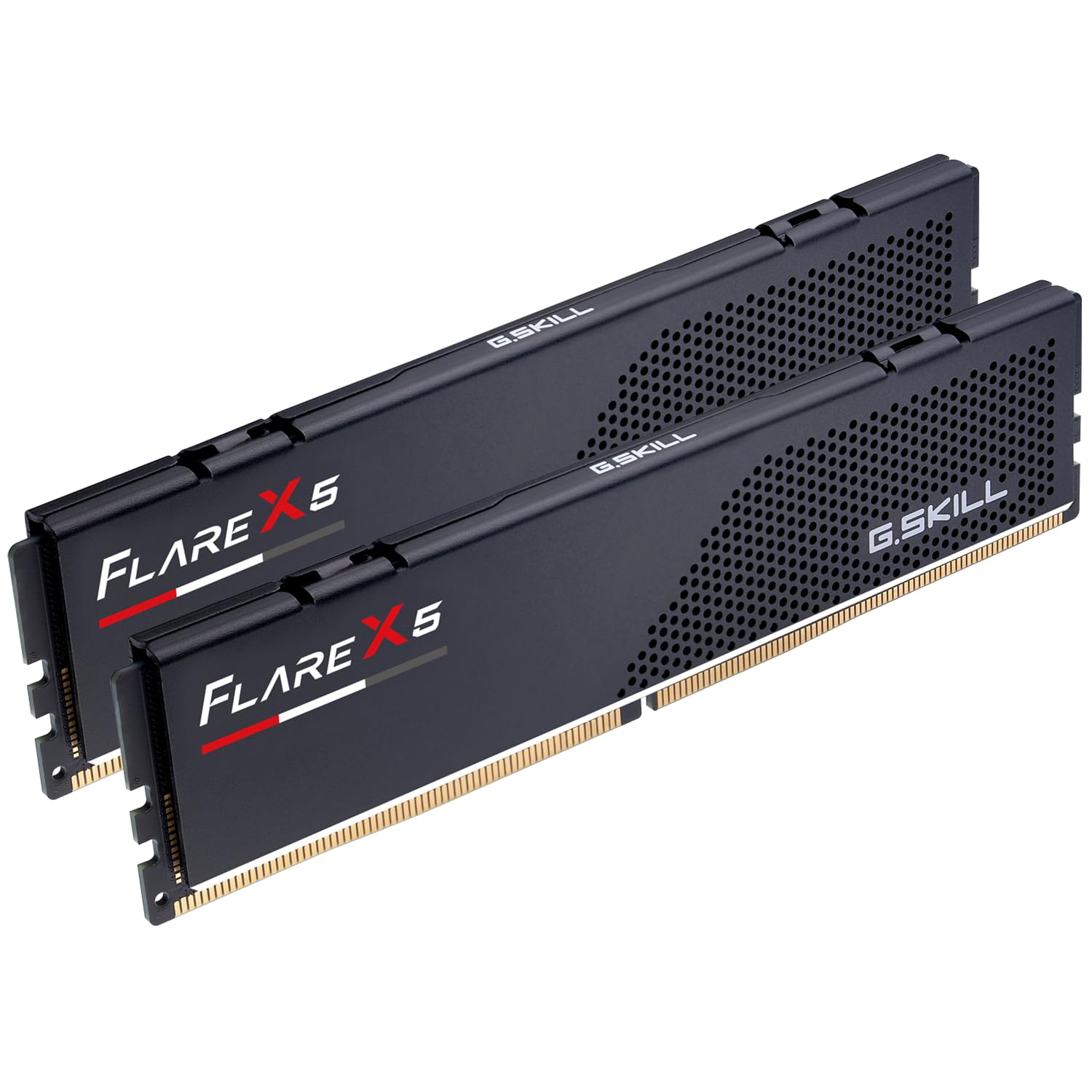 G.SKILL Flare X5 Series DDR5 RAM (AMD Expo) 64GB (2x32GB) 6000MT/s CL30-40-40-96 1.40V Desktop Computer Memory U-DIMM - Matte Black (F5-6000J3040G32GX2-FX5)