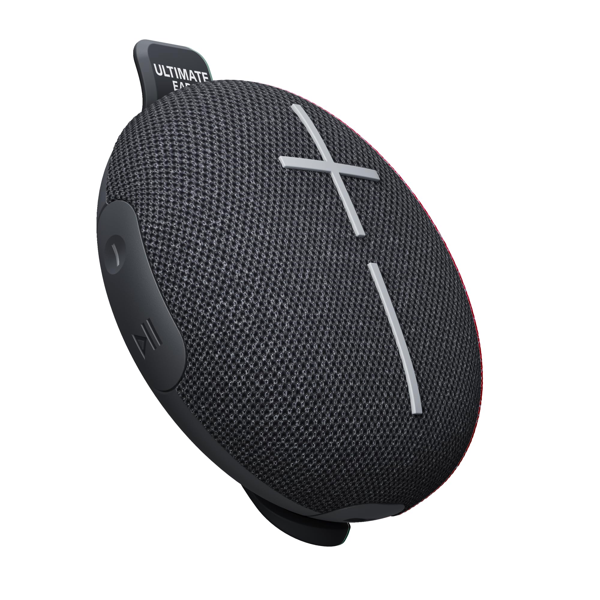 Ultimate Ears MINIROLL Ultra-Portable Waterproof Bluetooth Speaker, Big Bass, IP67 Dustproof, 131 ft Range - Gentle Black