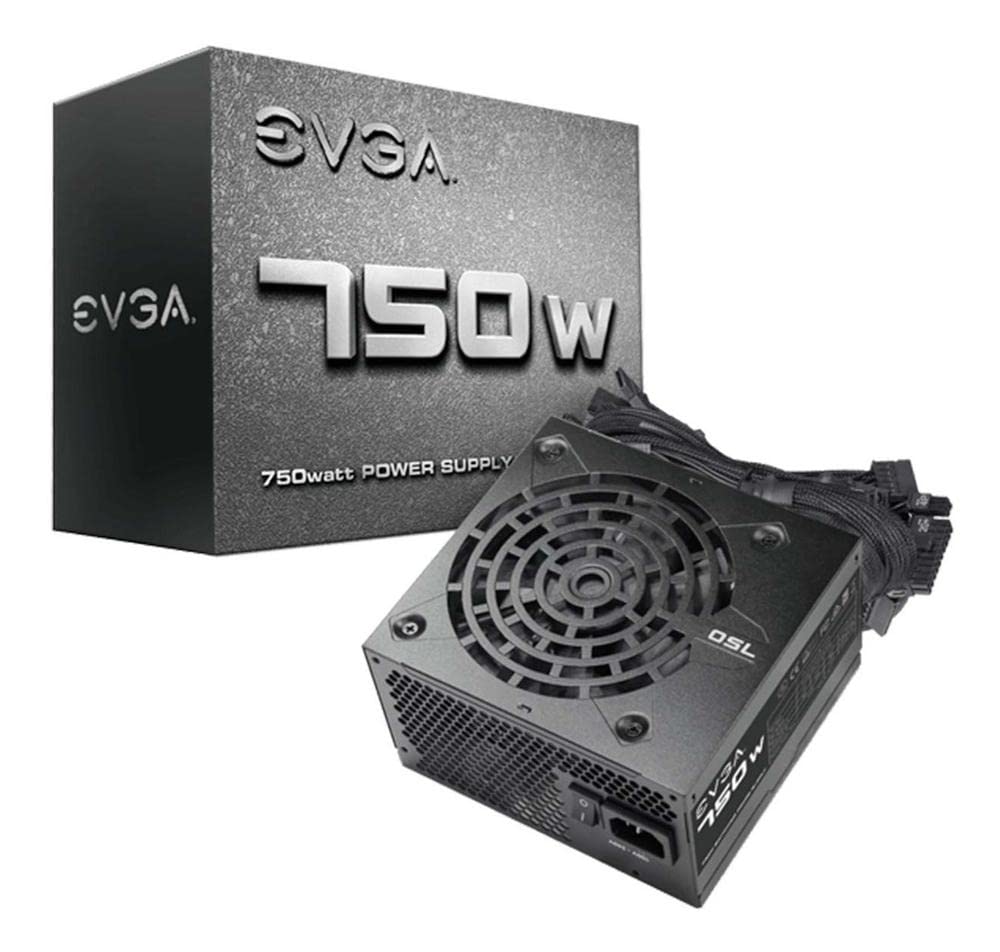 EVGA 750 N1, 750W, 2 Year Warranty, Power Supply 100-N1-0750-L1
