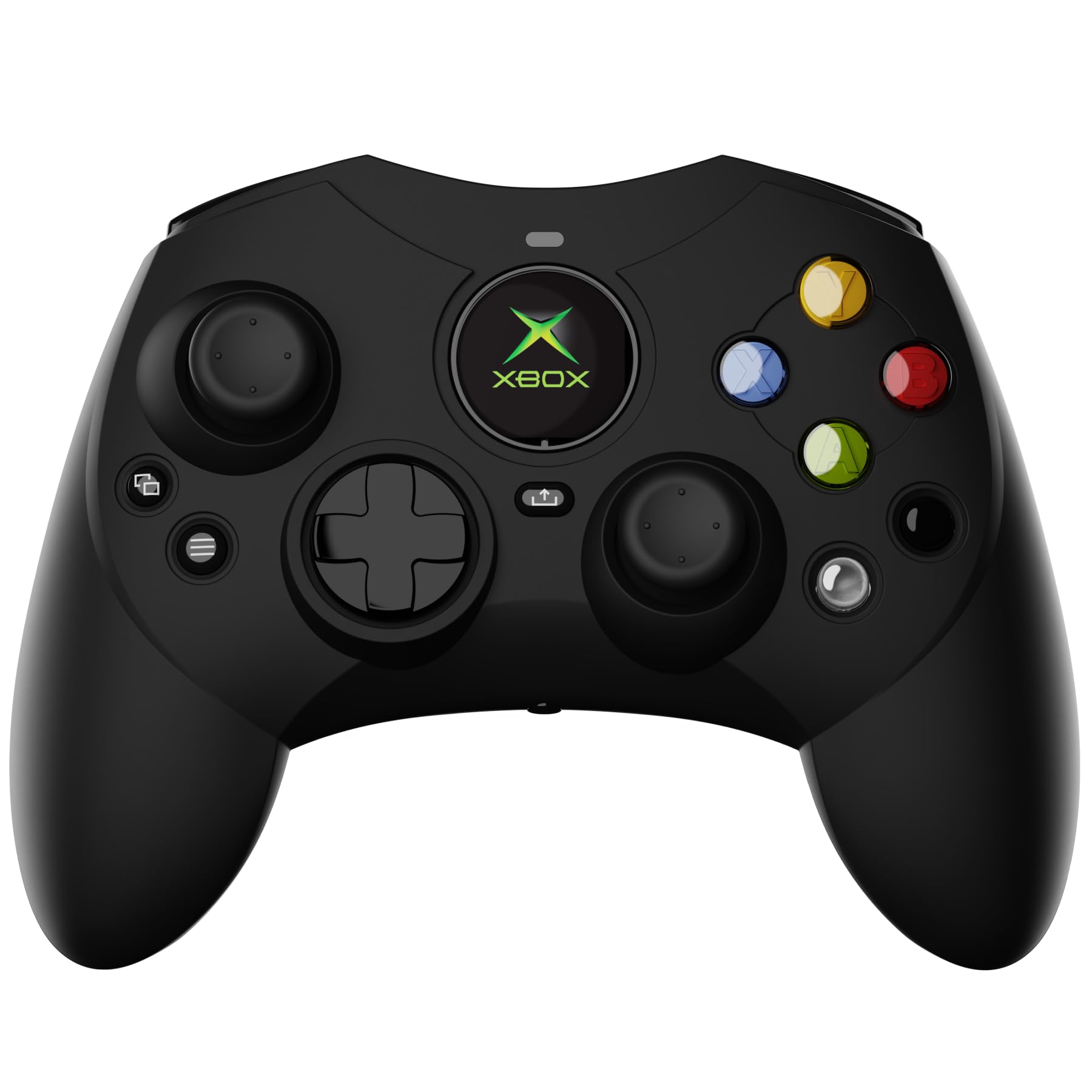 Hyperkin - DuchesS Wired Controller - Officially licensed Xbox S Controller for Xbox Series X|S, Xbox One, Windows 10|11, PC, with Audio Jack, Impulse Triggers, and Hall effect triggers. - Black
